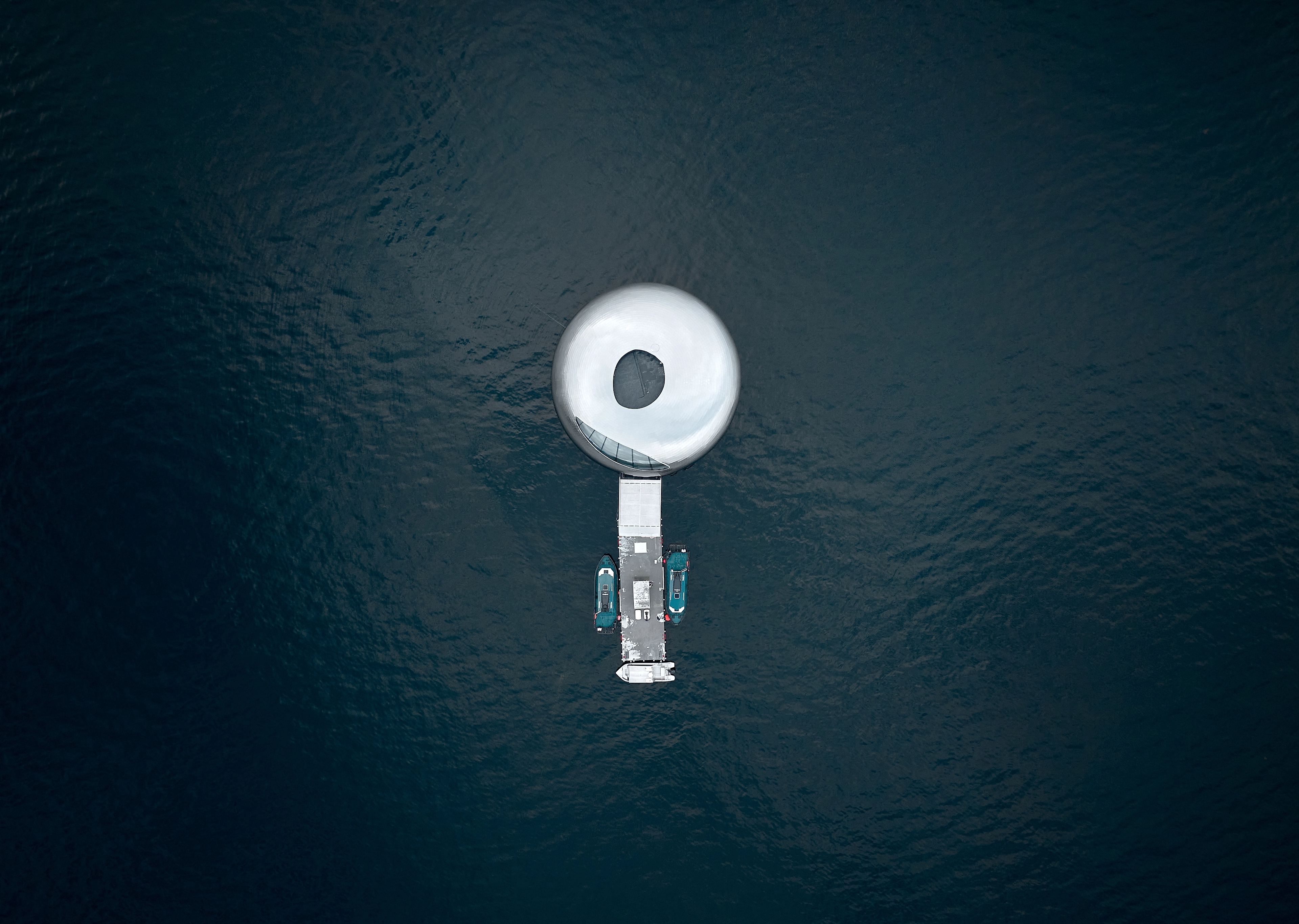 The Salmon Eye visitor centre in the Hardangerfjord