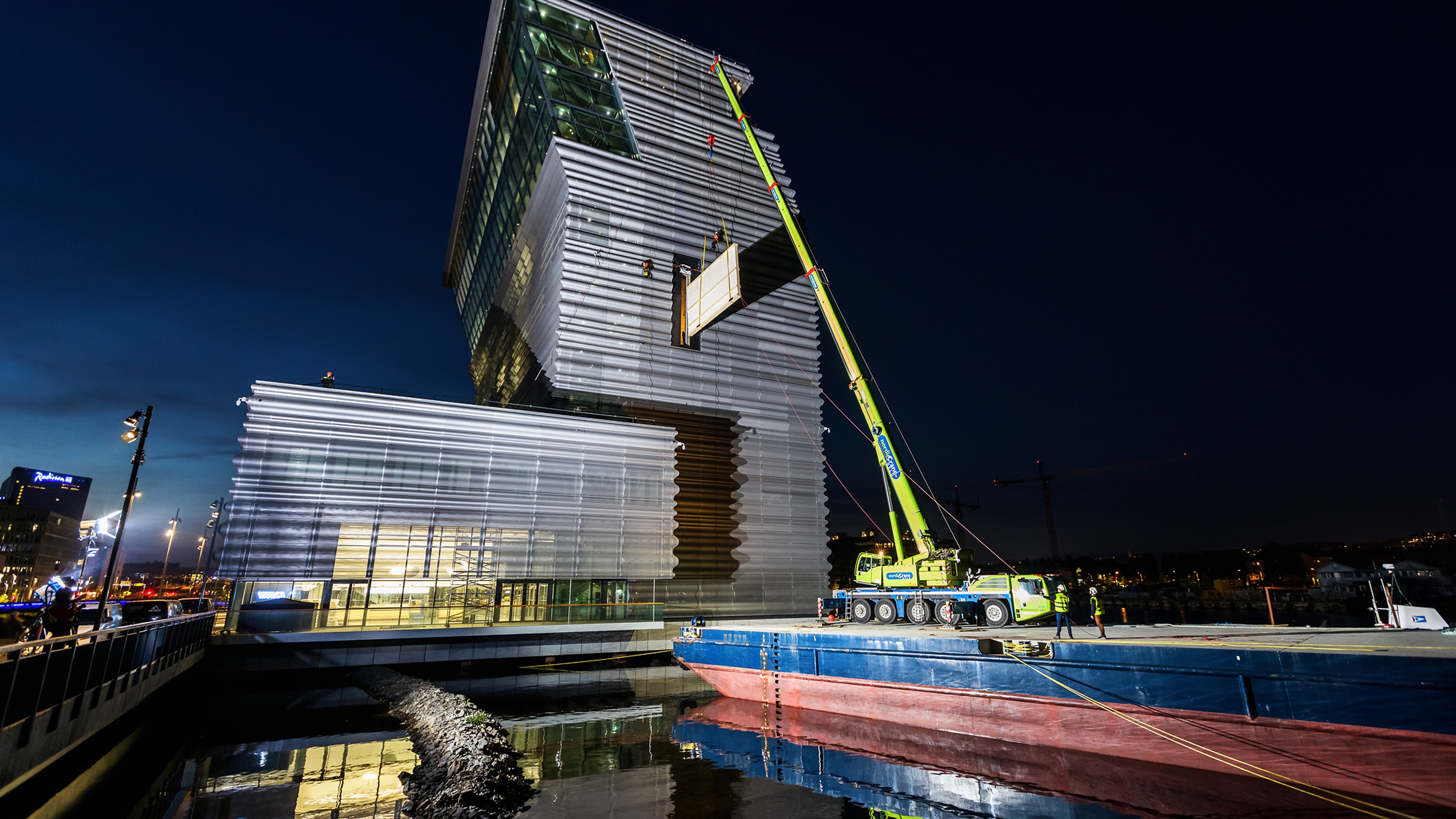 Moving Munch's art into its new home in Oslo, Eastern Norway