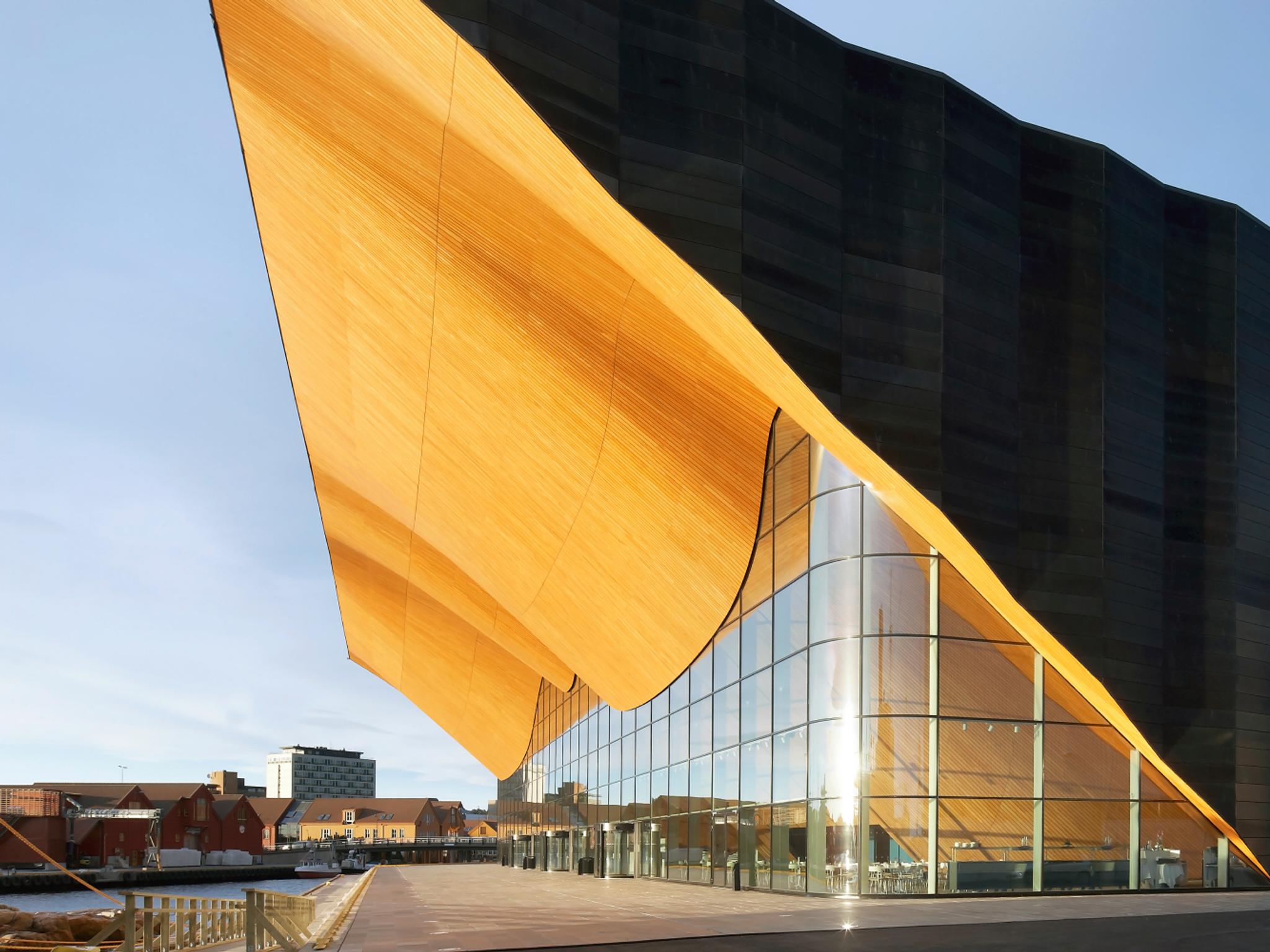 The Kilden culture house in Kristiansand, Southern Norway