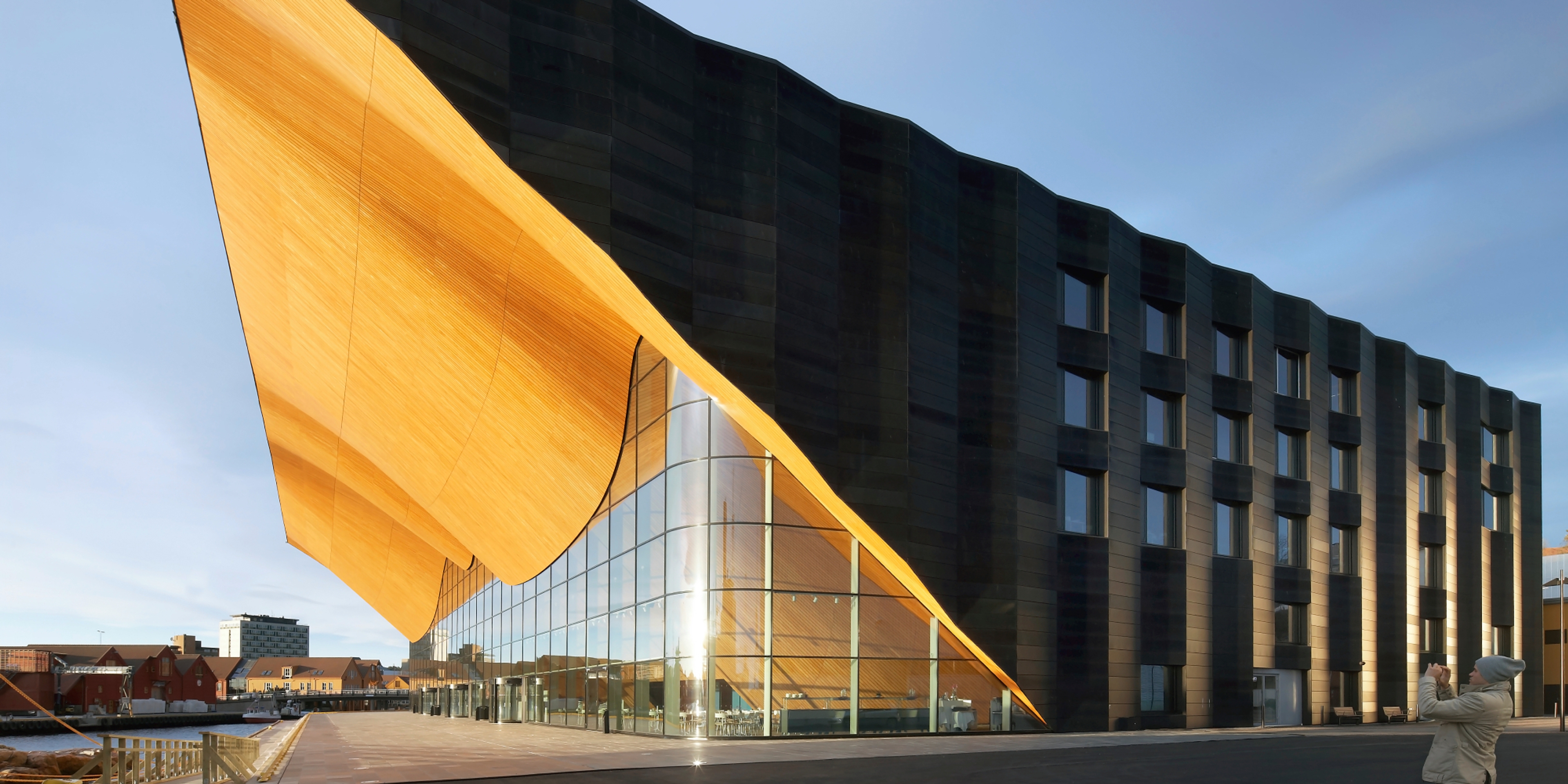 The Kilden culture house in Kristiansand, Southern Norway