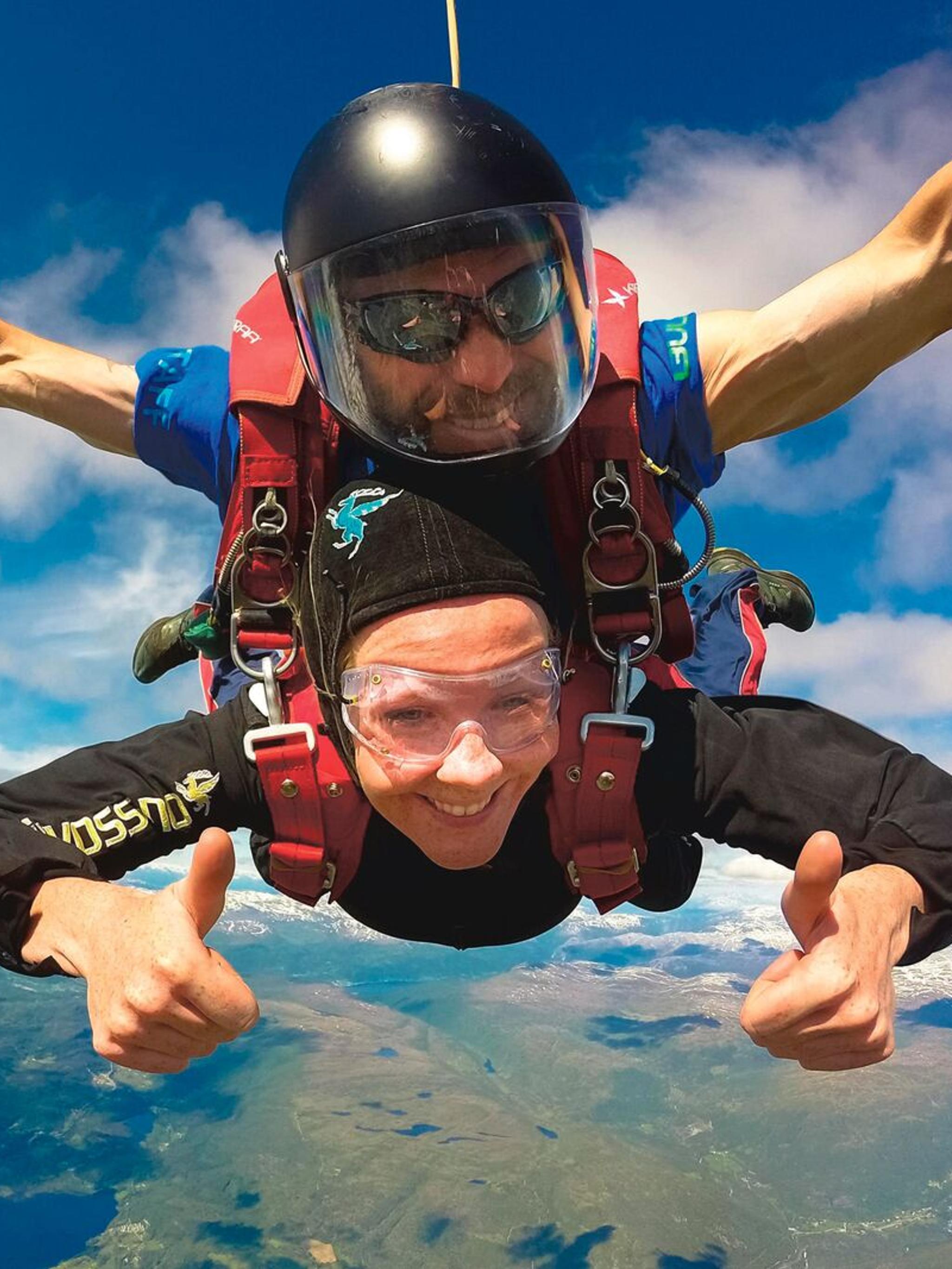 Tandem skydive in Voss