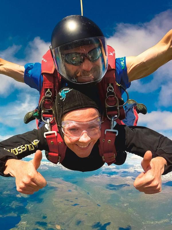 Tandem skydive in Voss