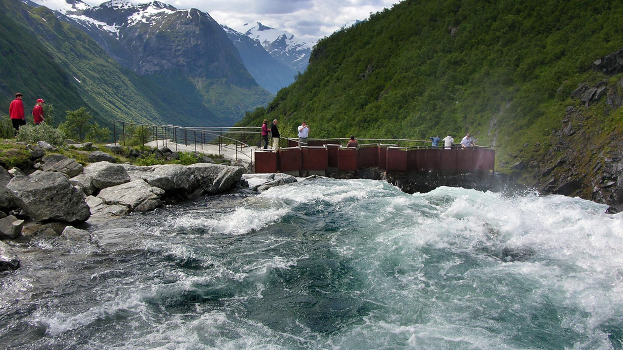 Videfossen waterfall