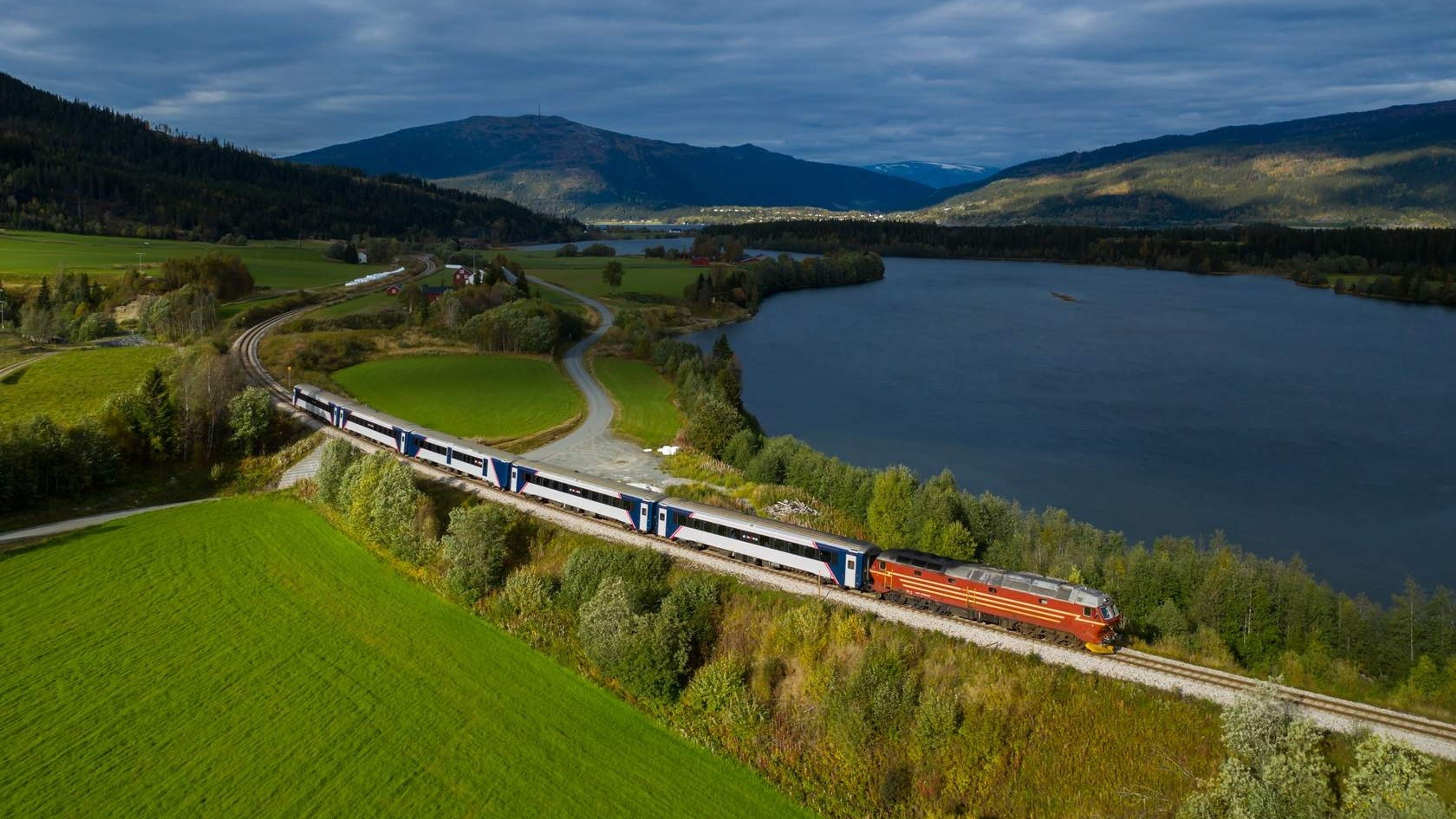 The Nordland railway train