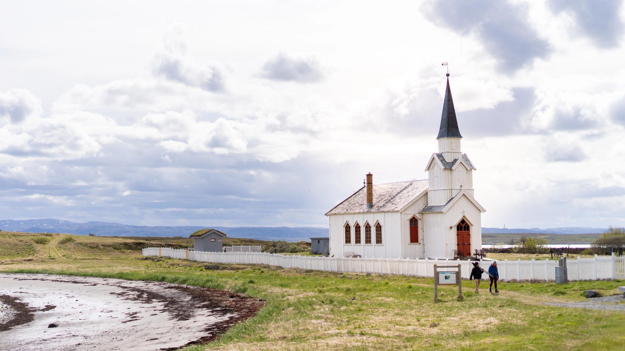 Nesseby church in Varanger, Northern Norway