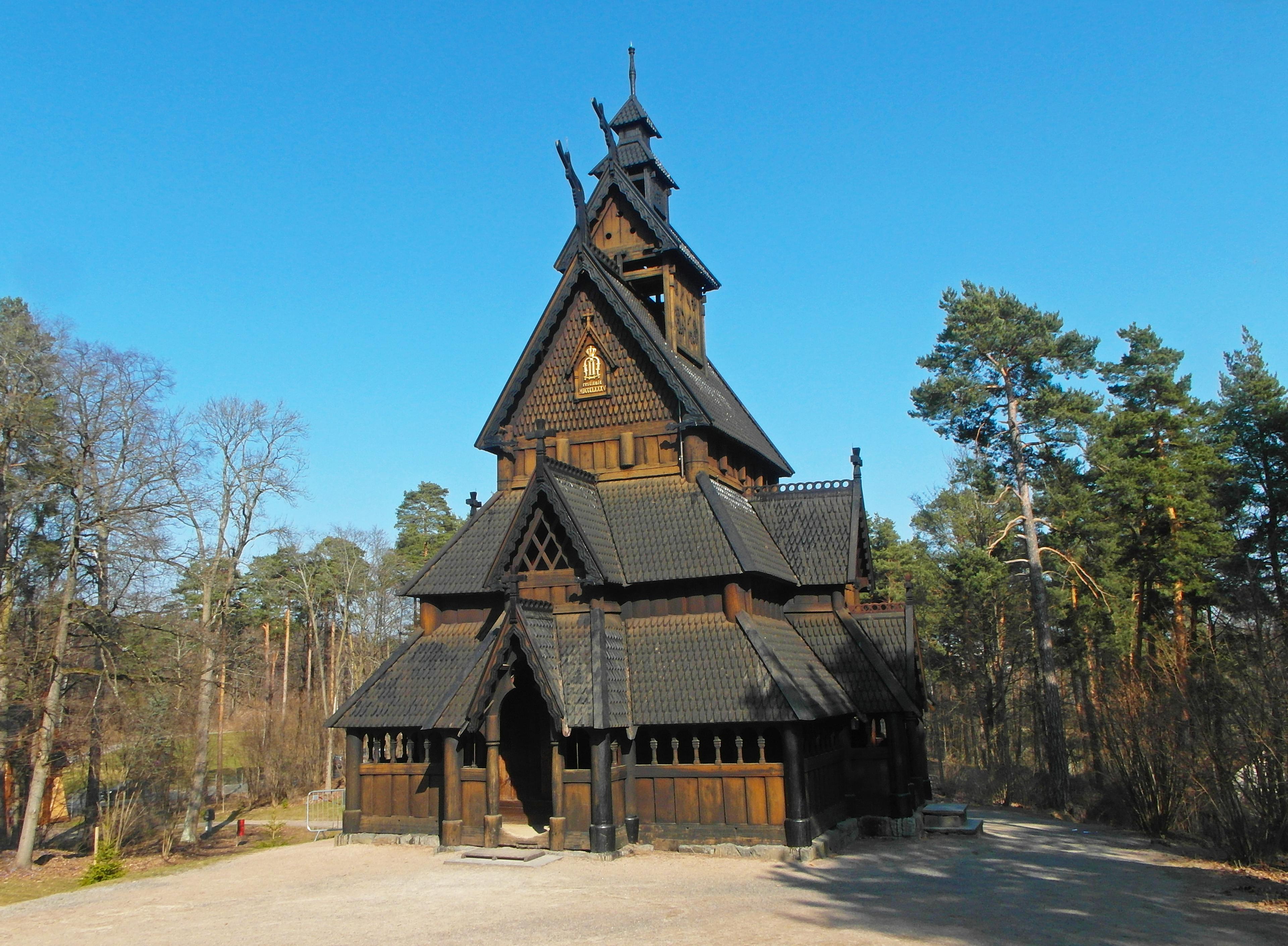Stave Church at Norsk Folkemuseum