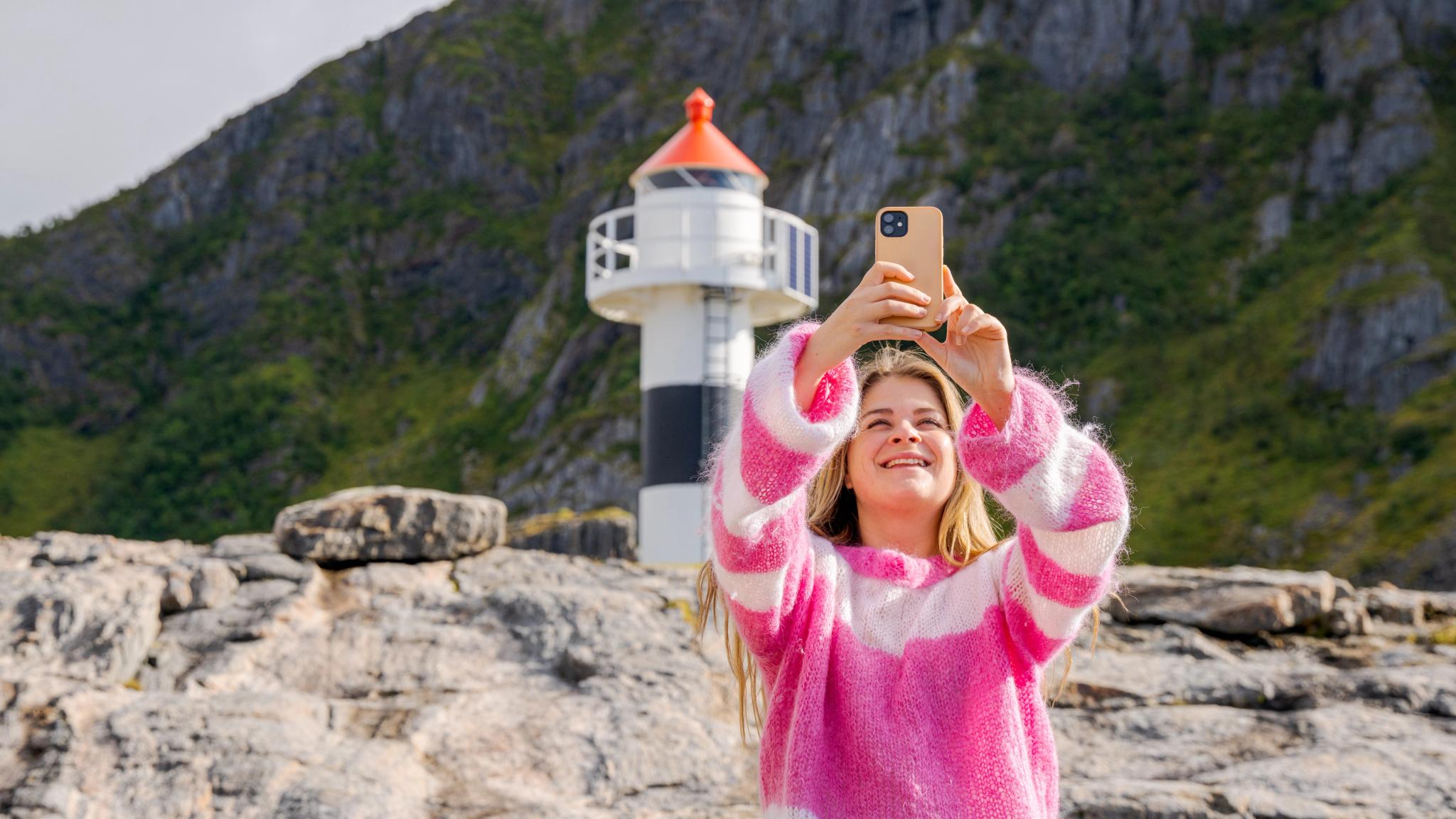 Børhella lighthouse in Vesterålen