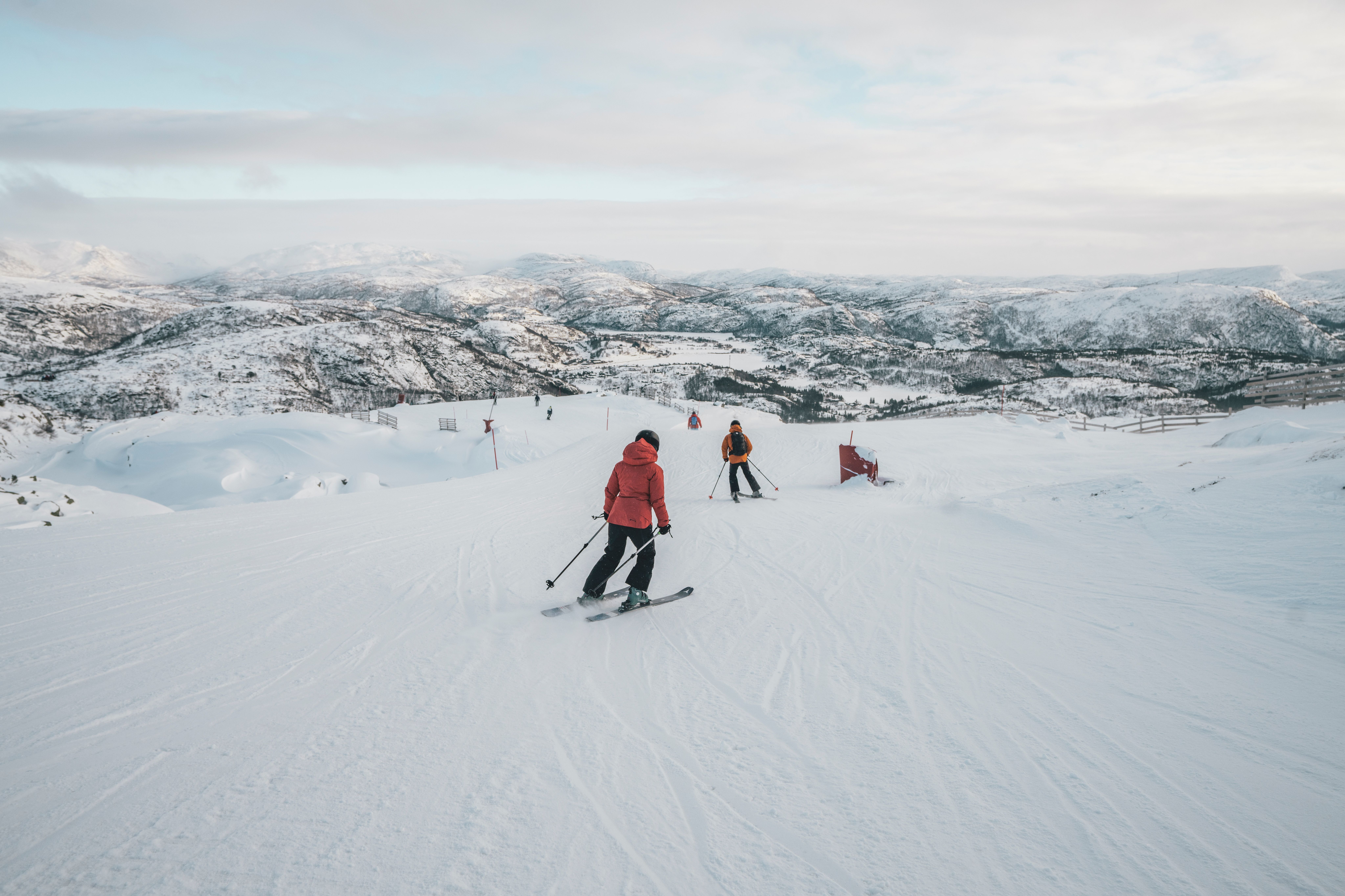 Alpine skiing in Hovden