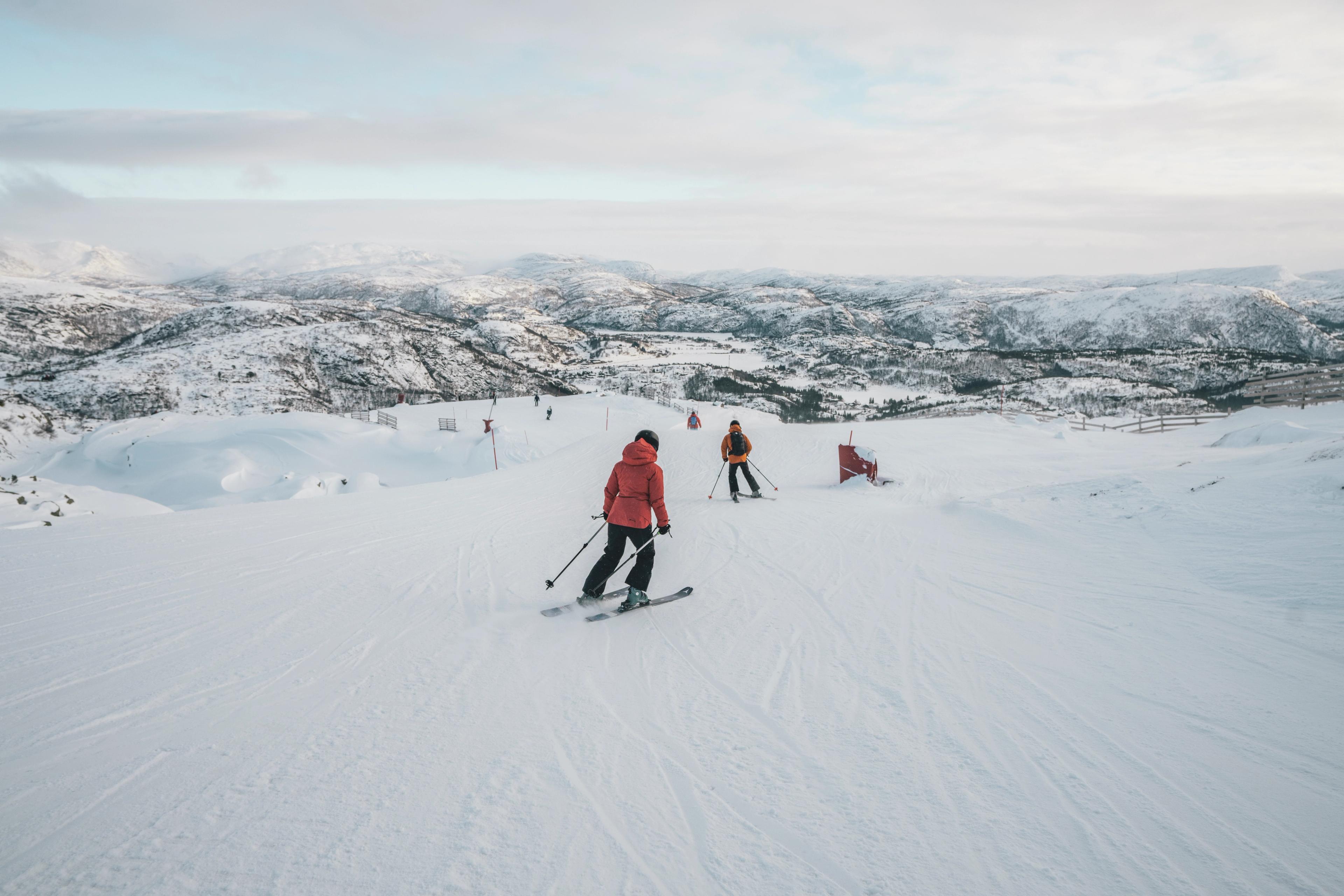 Alpine skiing in Hovden