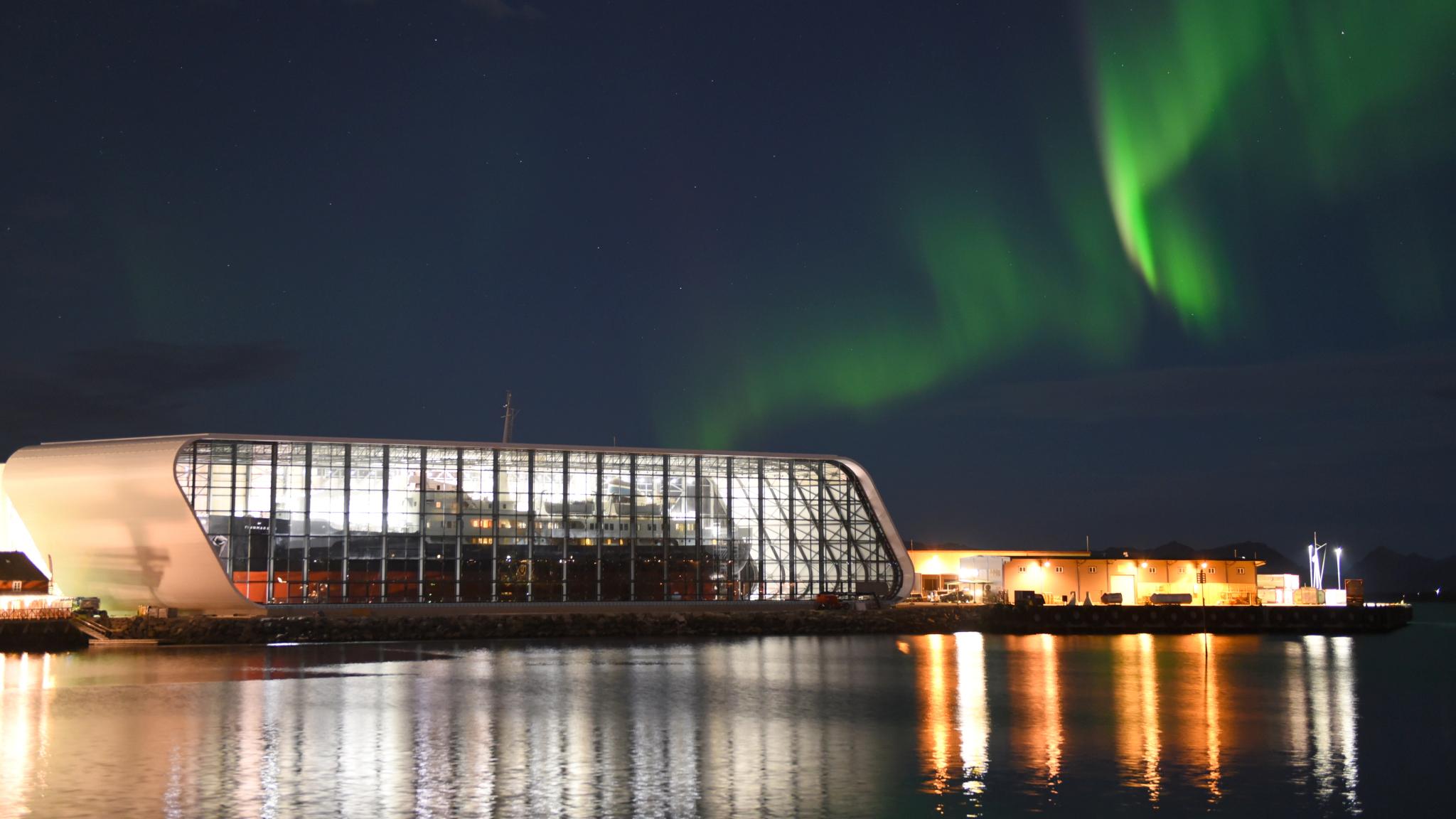 The Norwegian Coastal Express museum in Vesterålen in Northern Norway