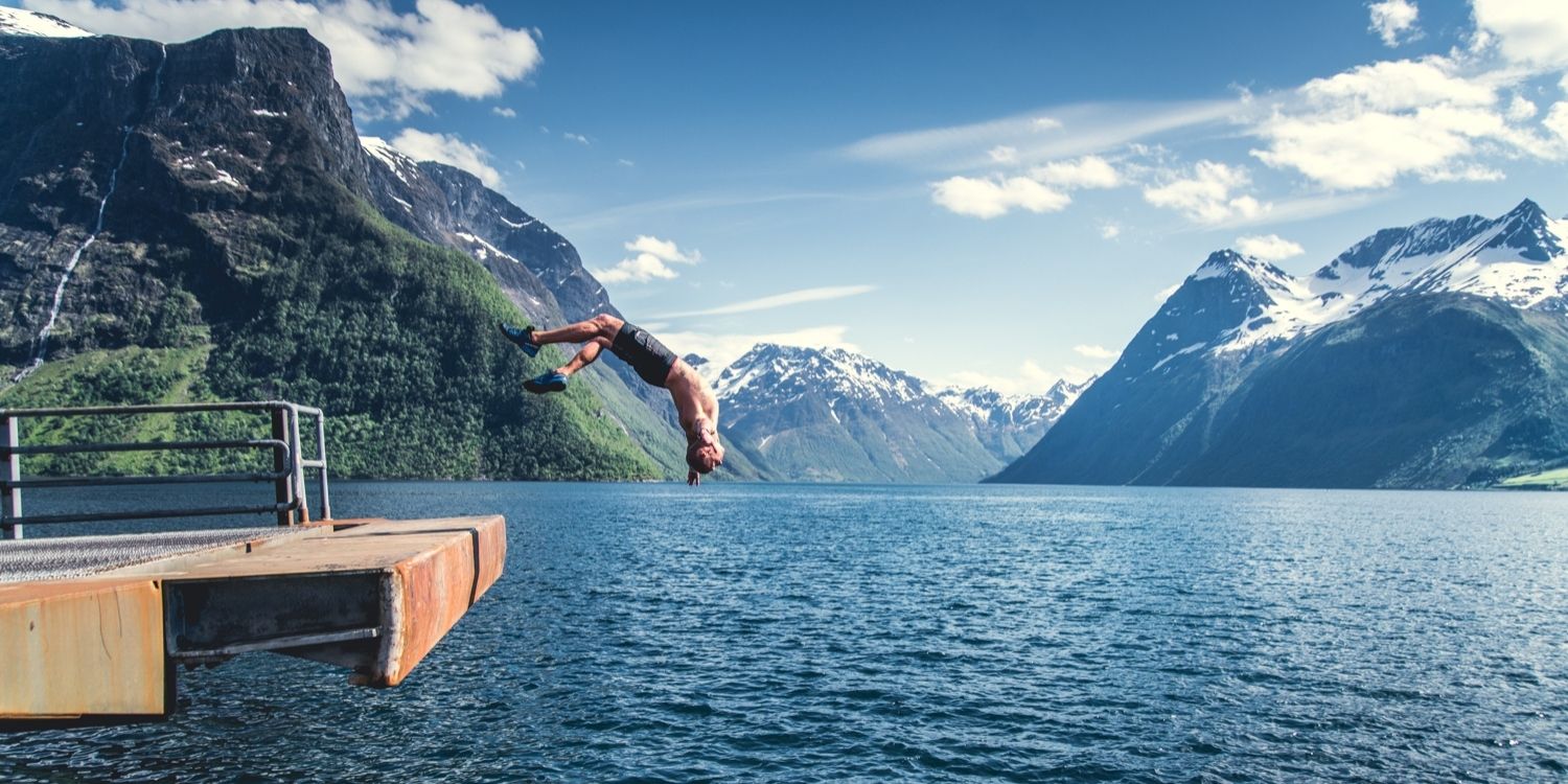 The Hjørundfjord in Fjord Norway, one of Norway’s top places with less people and more space