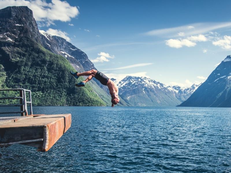 The Hjørundfjord in Fjord Norway, one of Norway’s top places with less people and more space