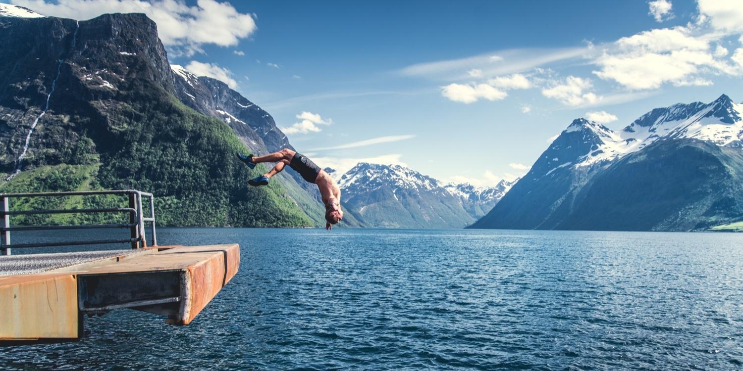 The Hjørundfjord in Fjord Norway, one of Norway’s top places with less people and more space
