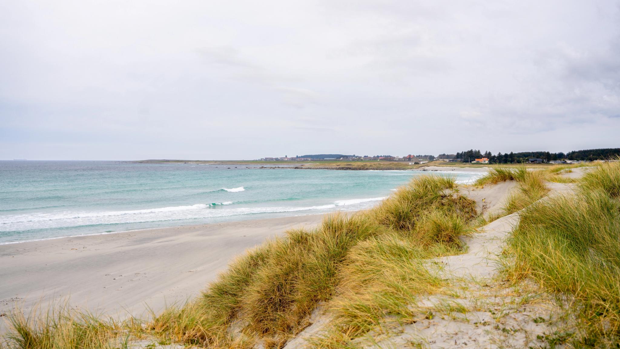 The Jærstrendene beaches in the Stavanger Region, Norway