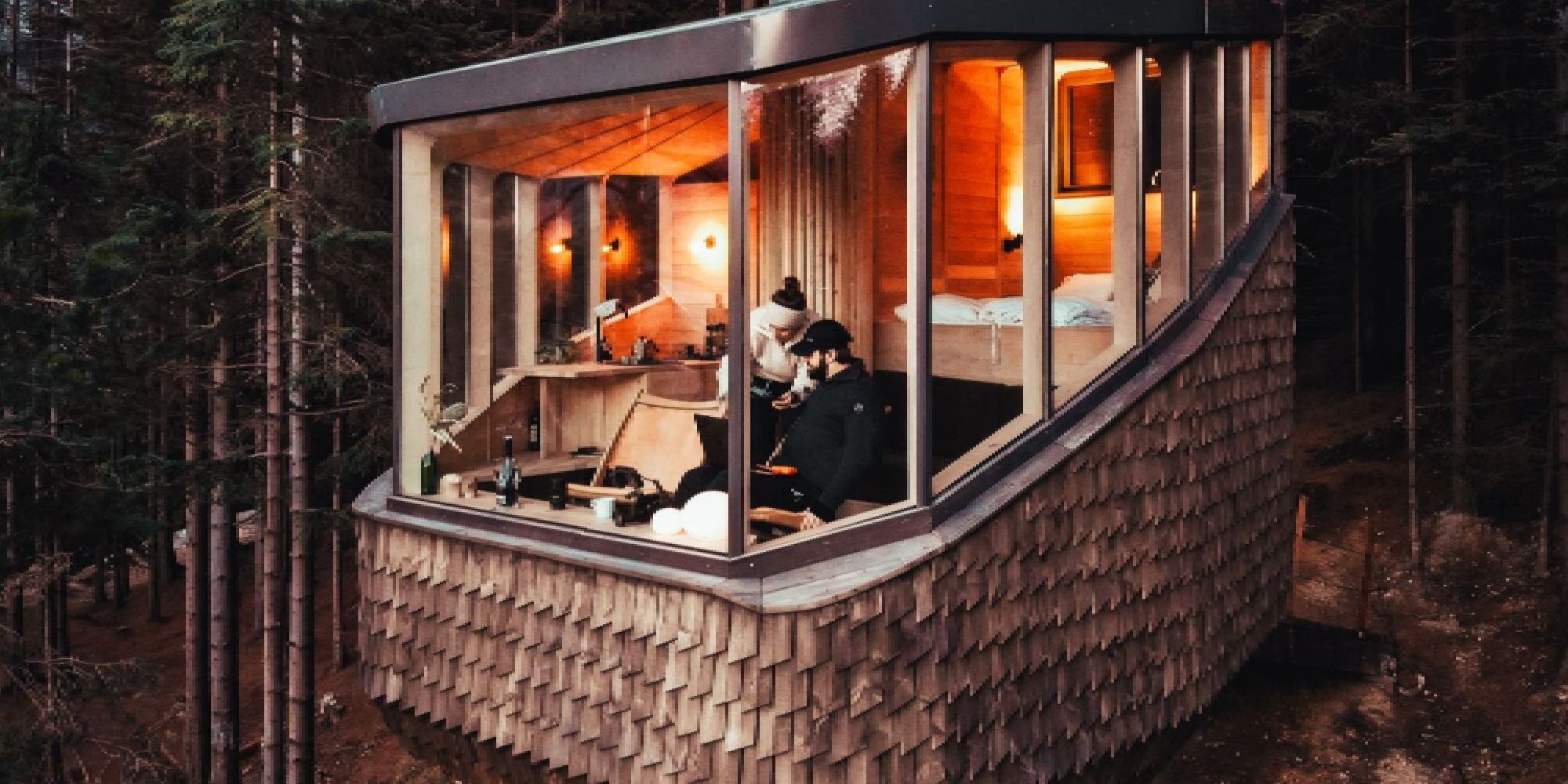 Woodnest tree top hut, Hardanger