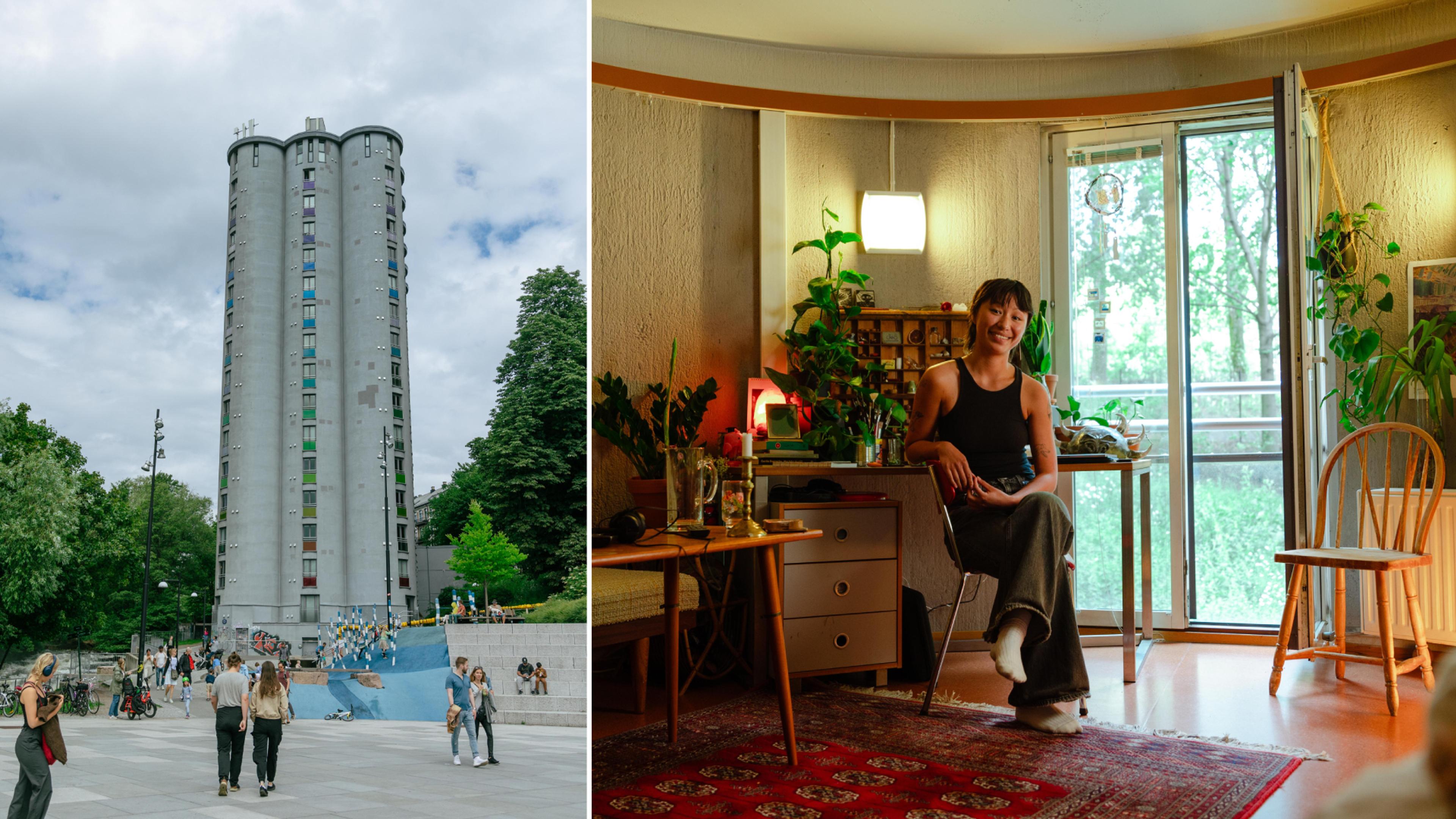 Grünerløkka student silo apartment in Oslo, Eastern Norway