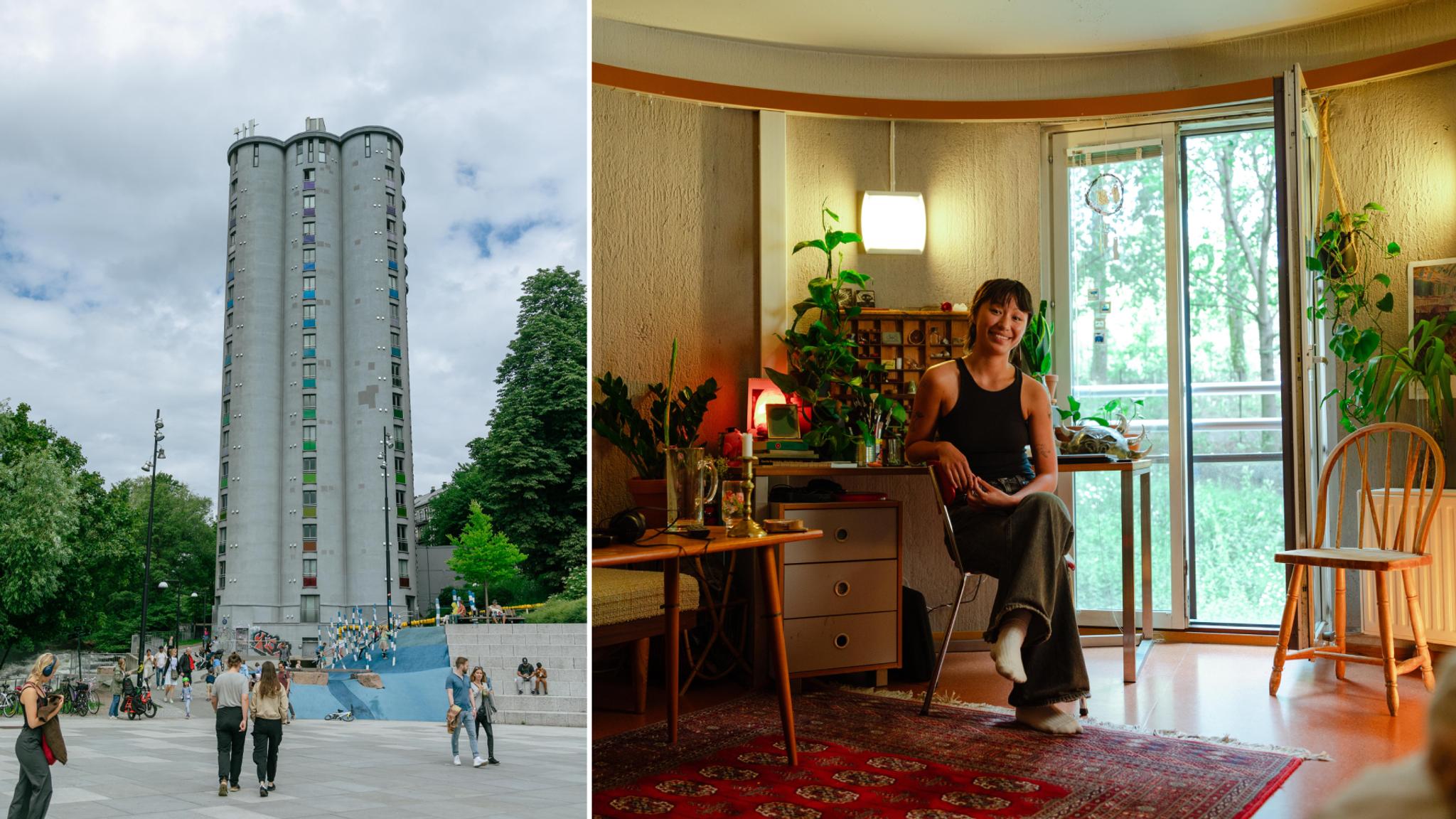 Grünerløkka student silo apartment in Oslo, Eastern Norway