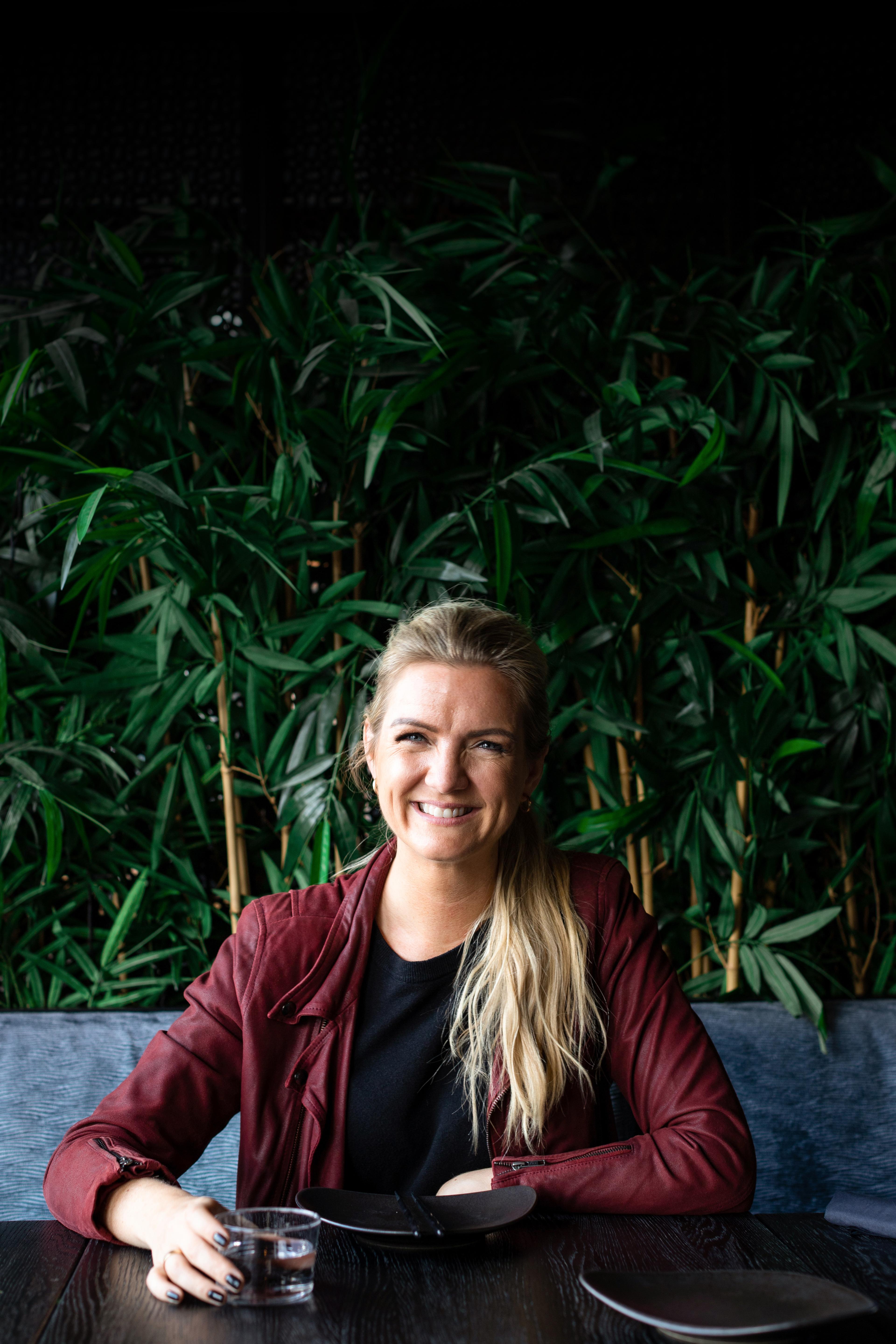 Food blogger and cookbook author Hanne-Lene Dahlgren.