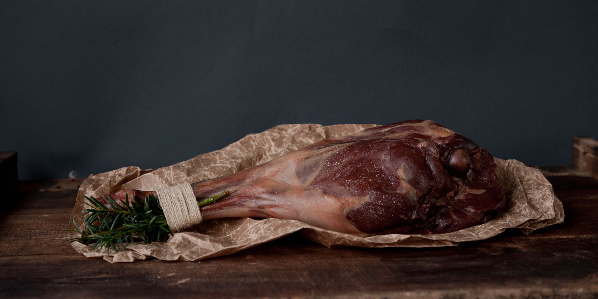 Salted and dried leg of lam - Fenalår