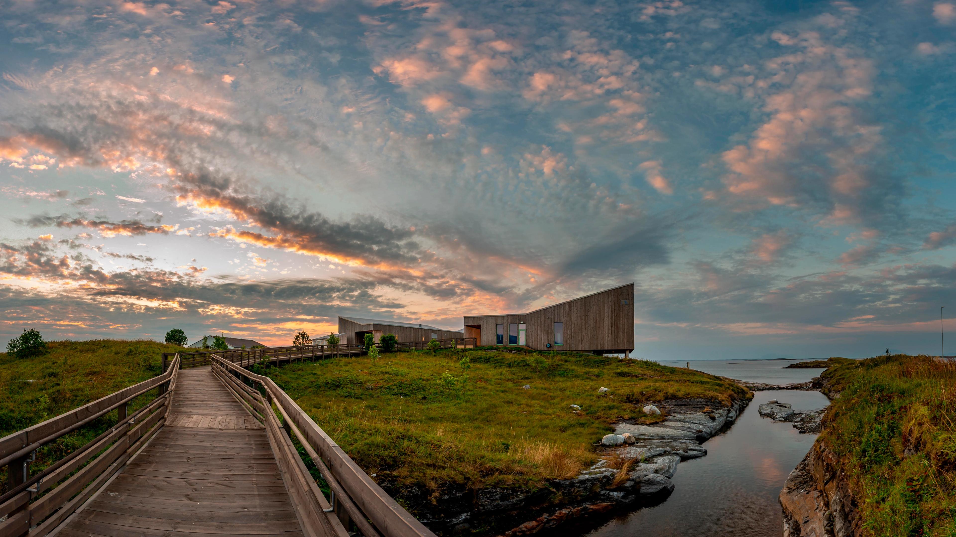 Vega World Heritage Center in stunning surroundings