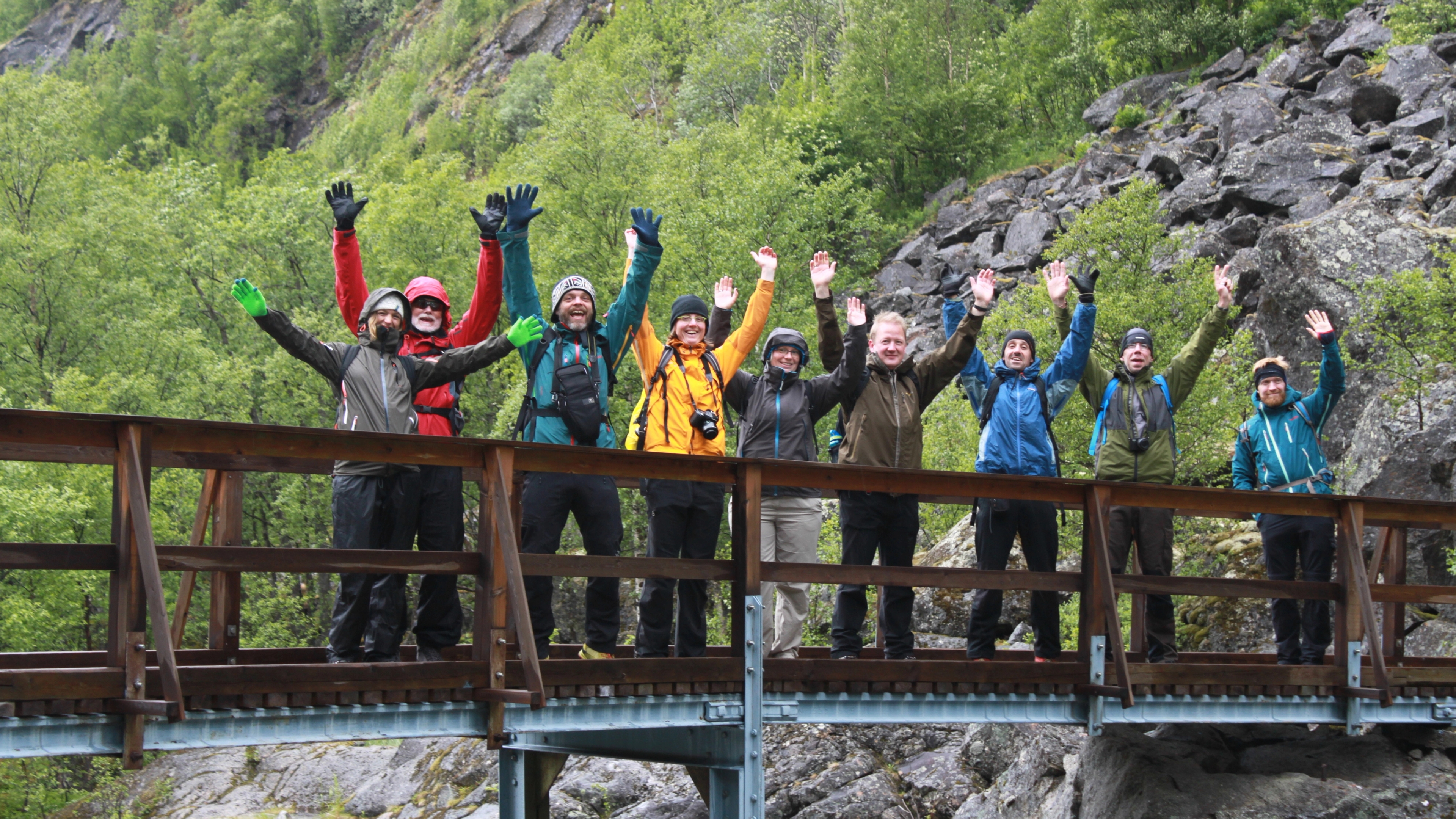 Hiking across Norway, Navvies road Narvik