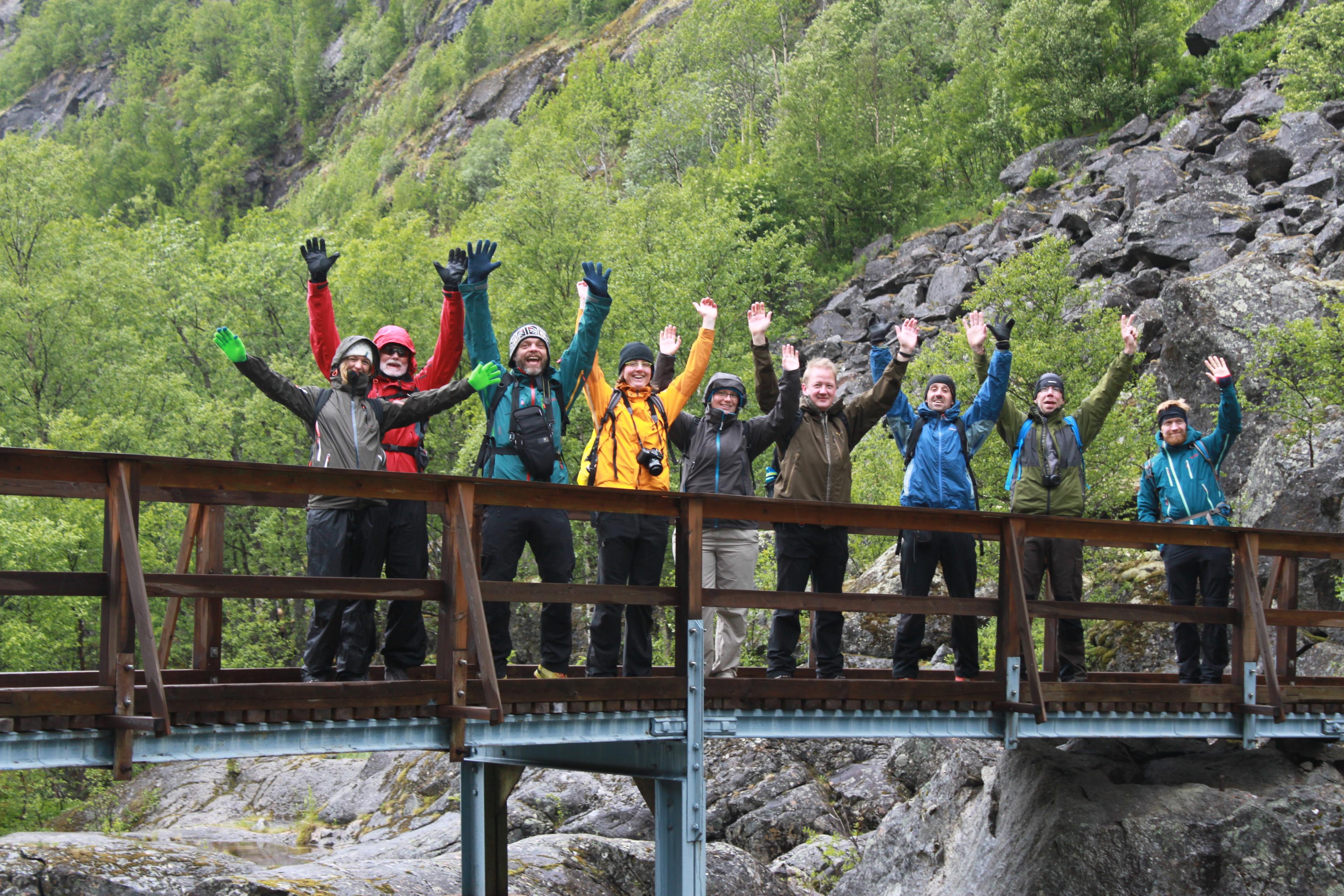 Hiking across Norway, Navvies road Narvik