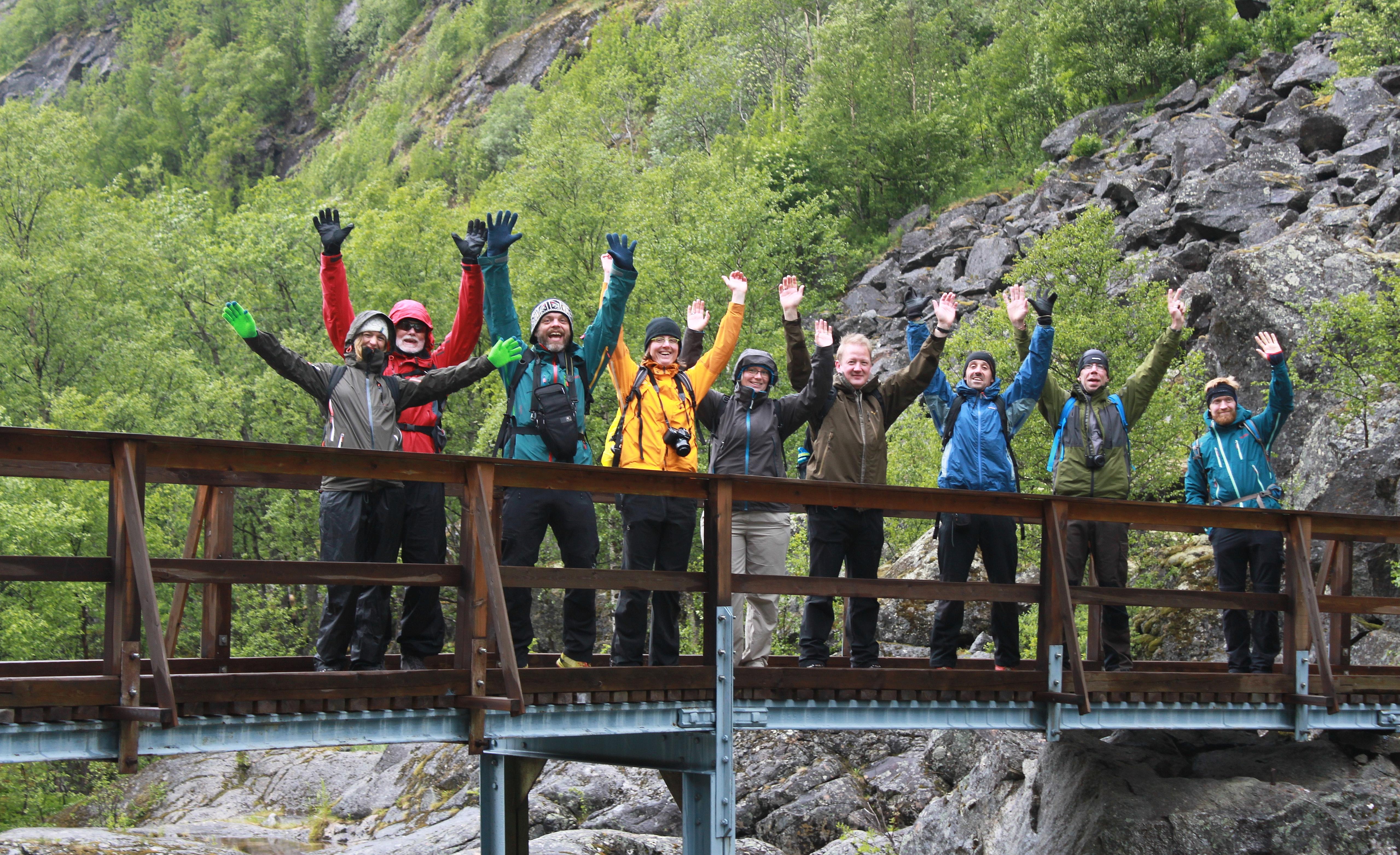 Hiking across Norway, Navvies road Narvik