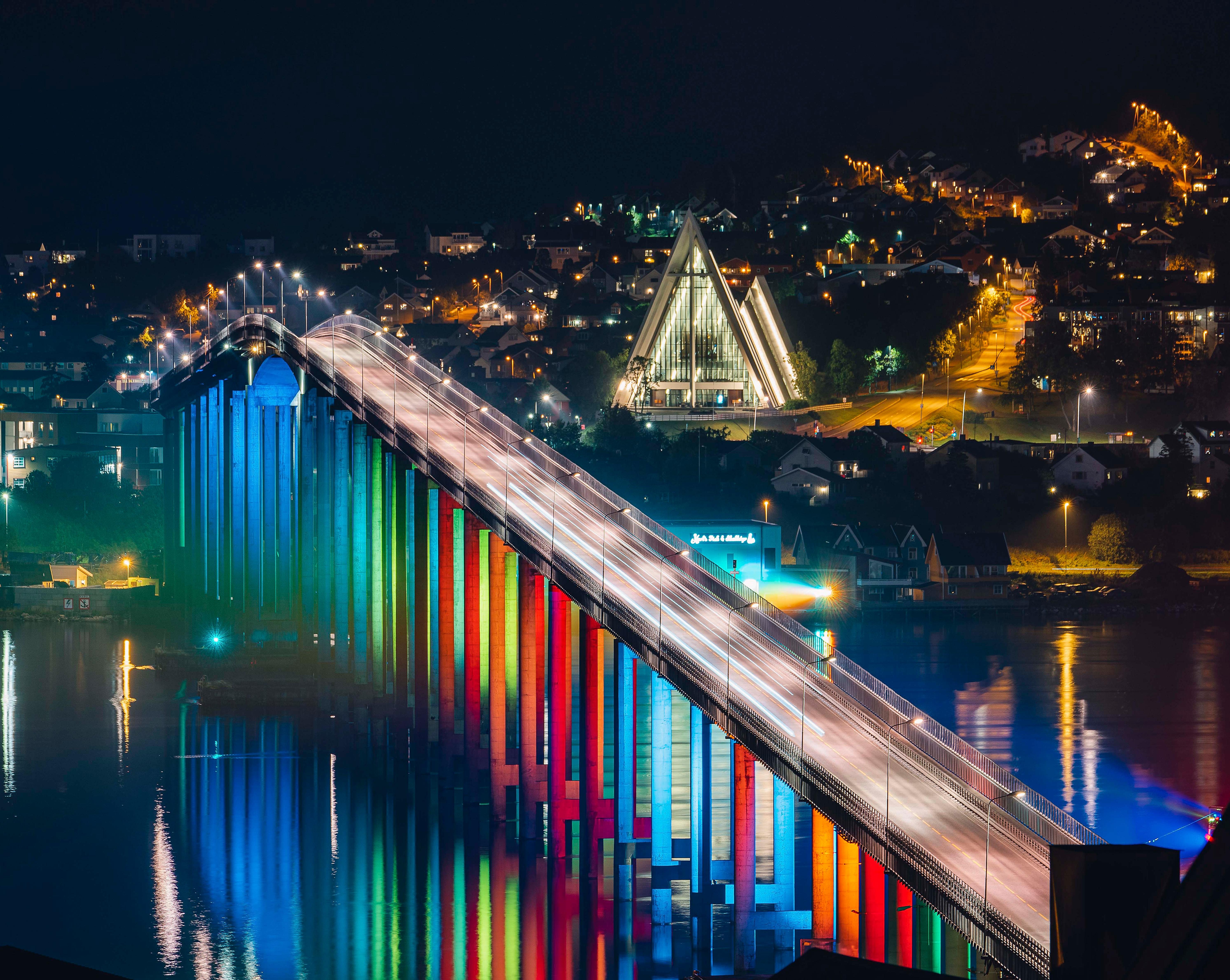 Tromsø and Ishavskatedralen, Northern Norway