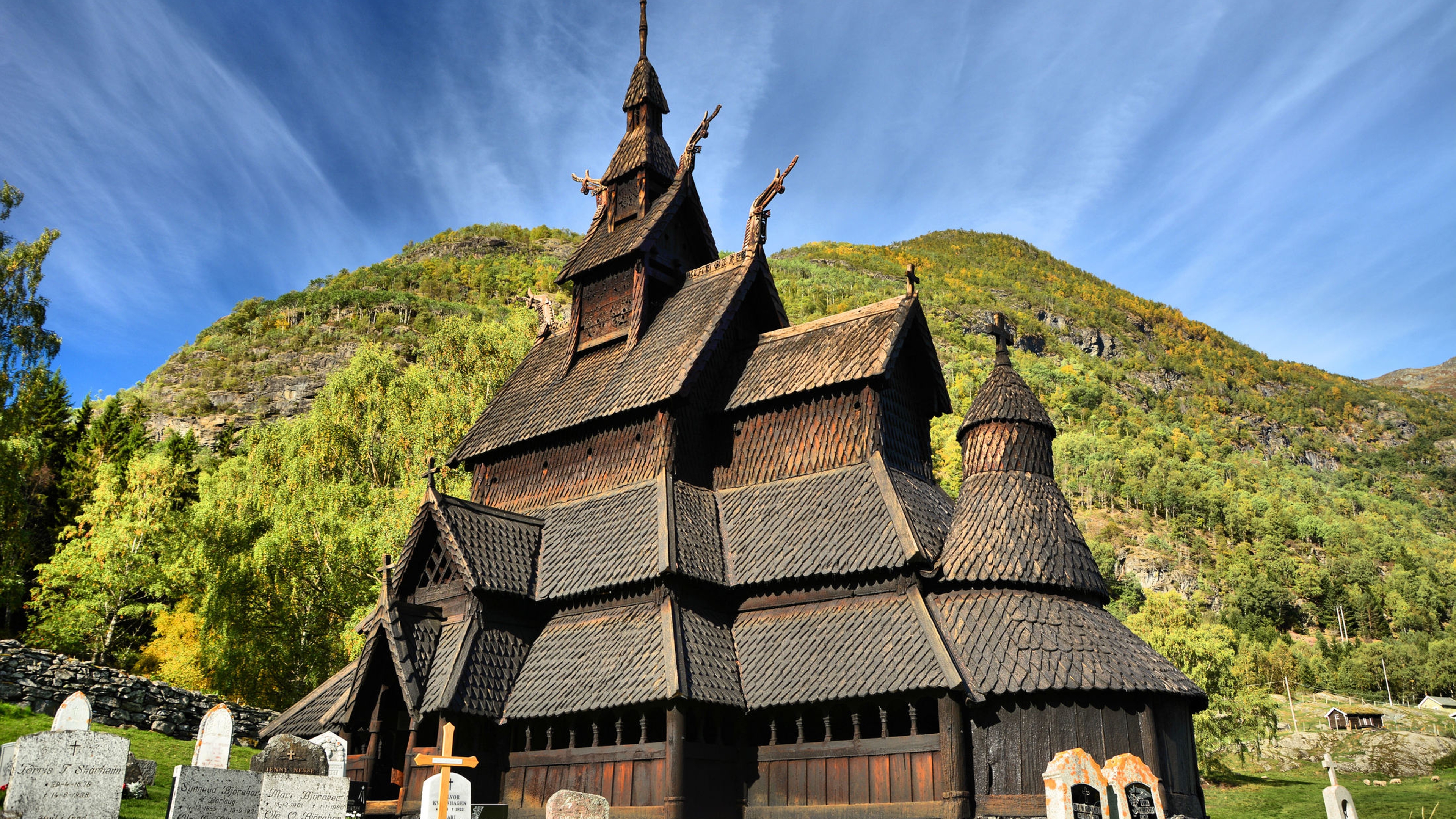 Borgund stavkirke, Lærdal