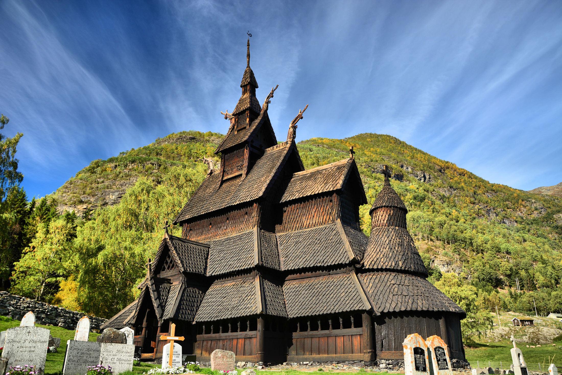 Borgund stavkirke, Lærdal