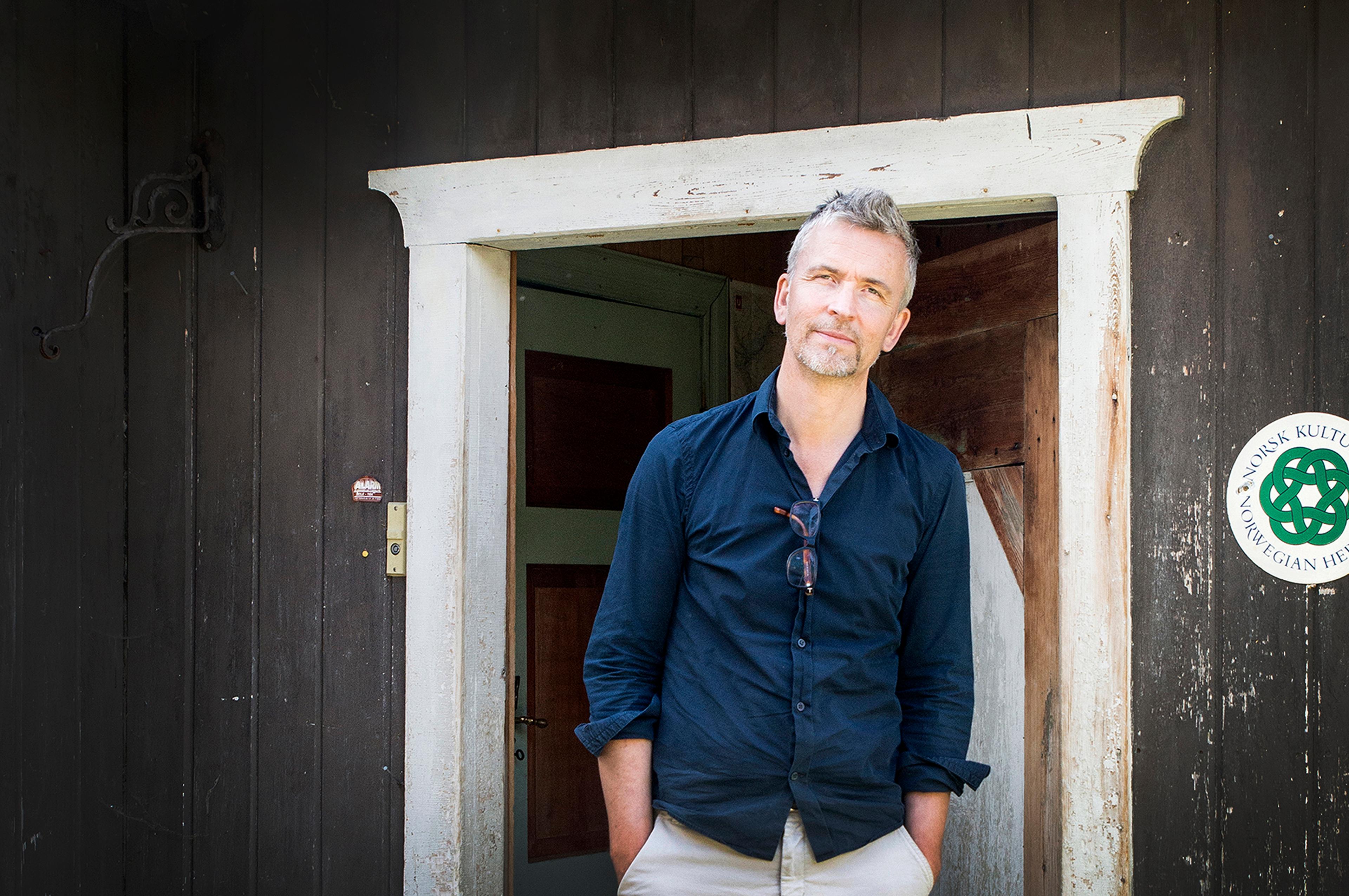 Erik Langdalen at Budsjord pilgrim farm, Eastern Norway
