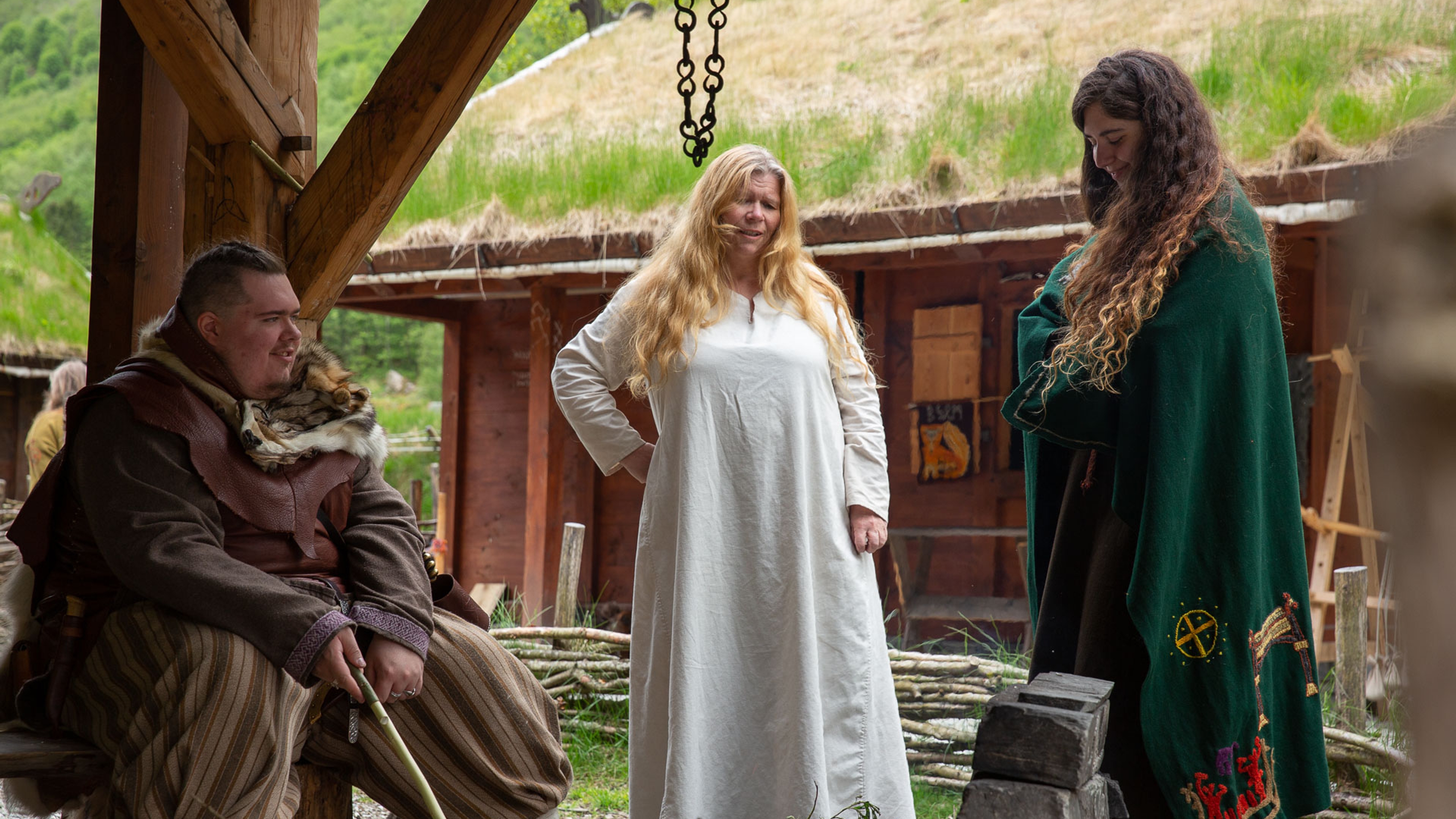 Viking village in Gudvangen