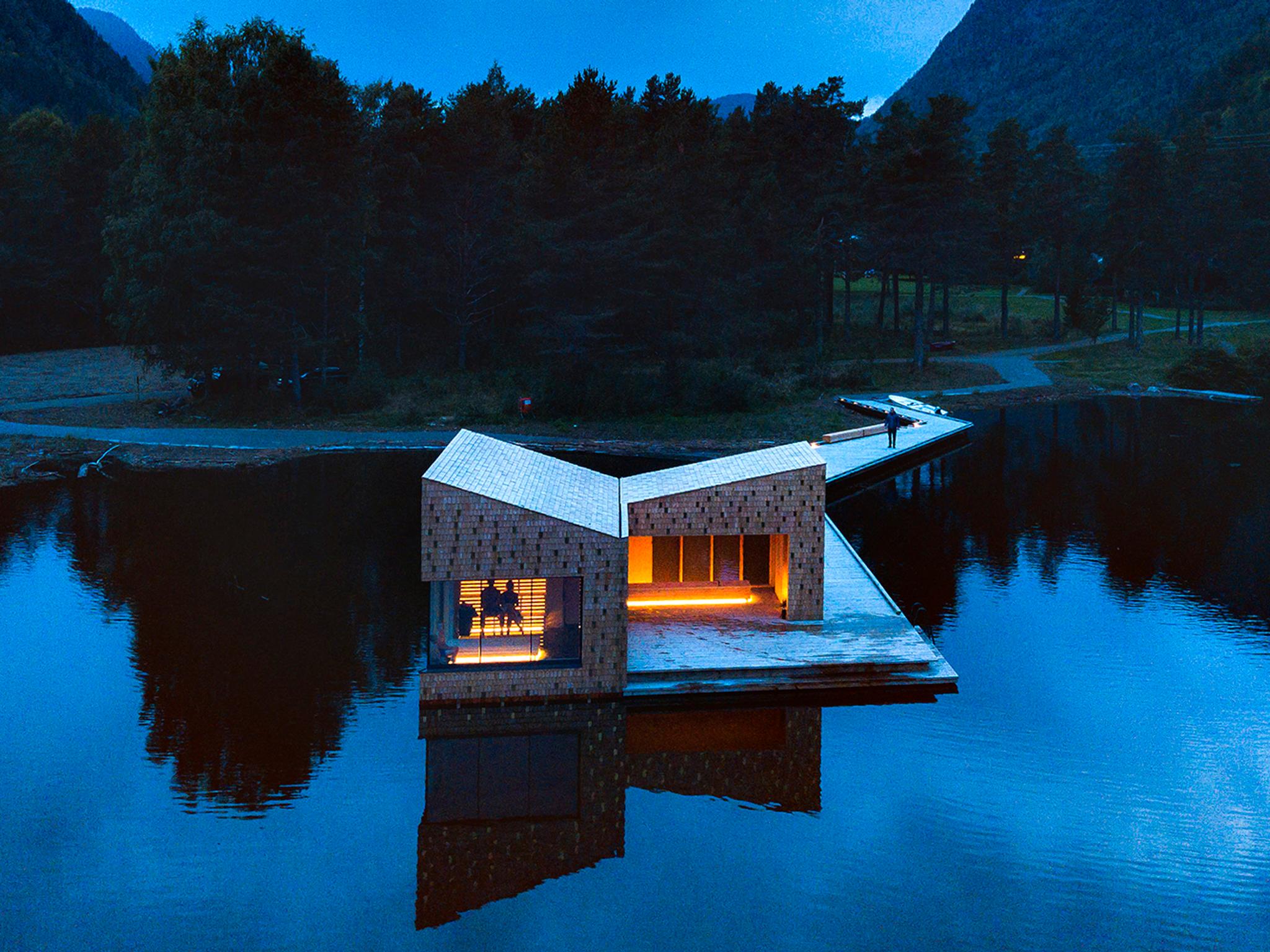The Soria Moria Sauna in Telemark, Eastern Norway