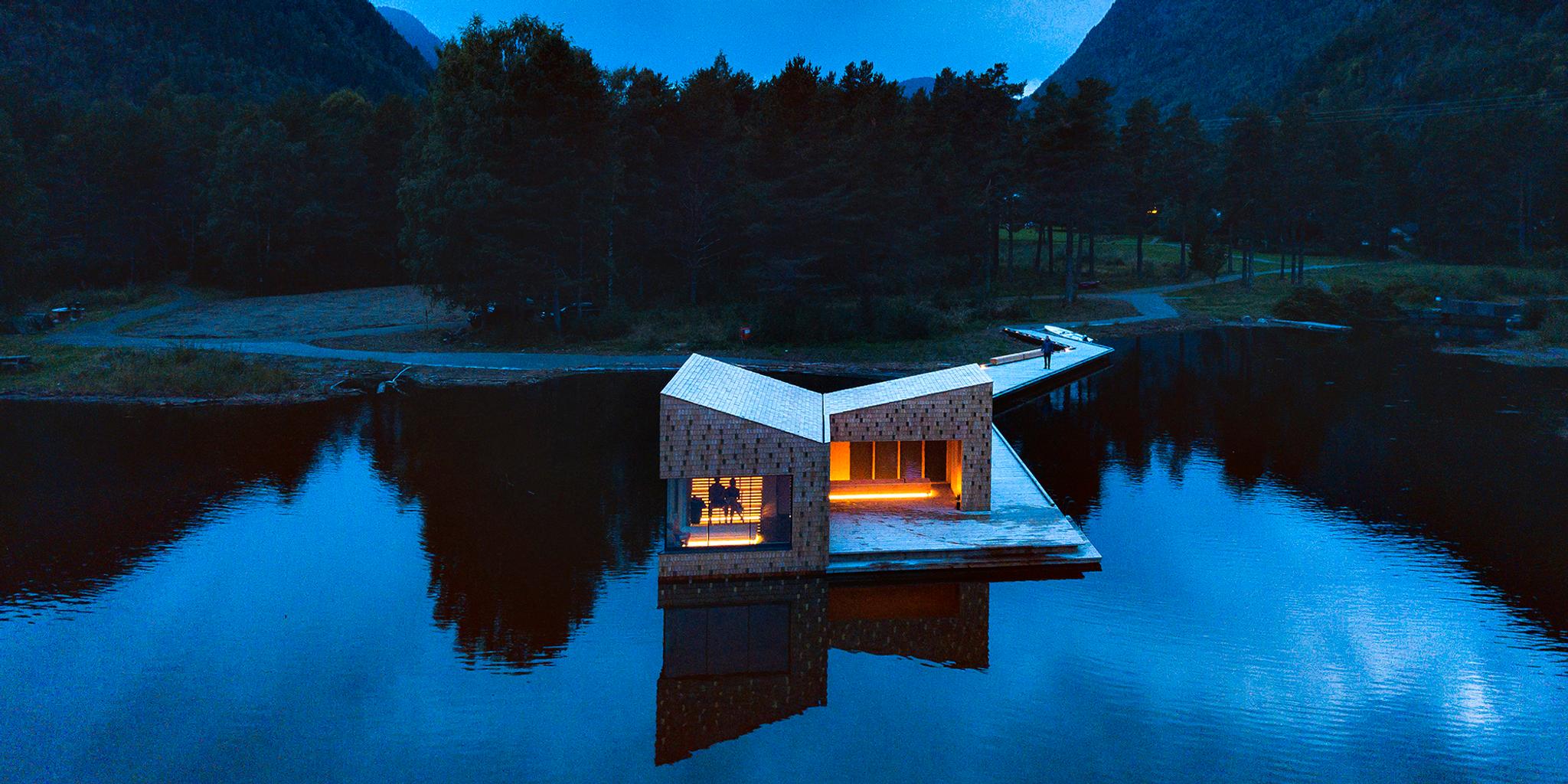 The Soria Moria Sauna in Telemark, Eastern Norway