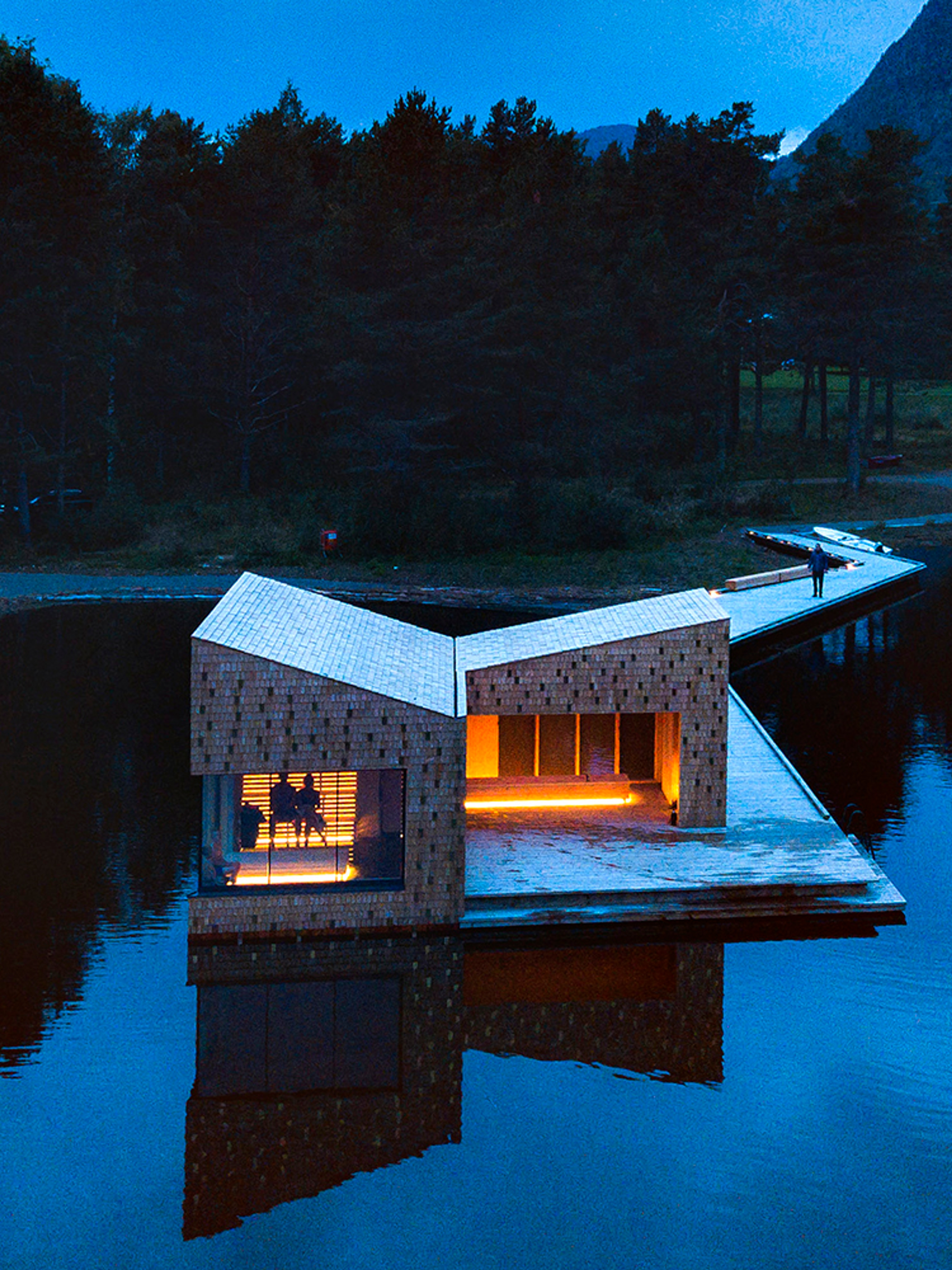 The Soria Moria Sauna in Telemark, Eastern Norway