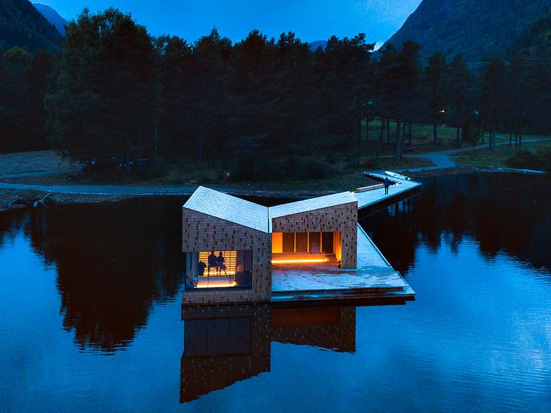 The Soria Moria Sauna in Telemark, Eastern Norway