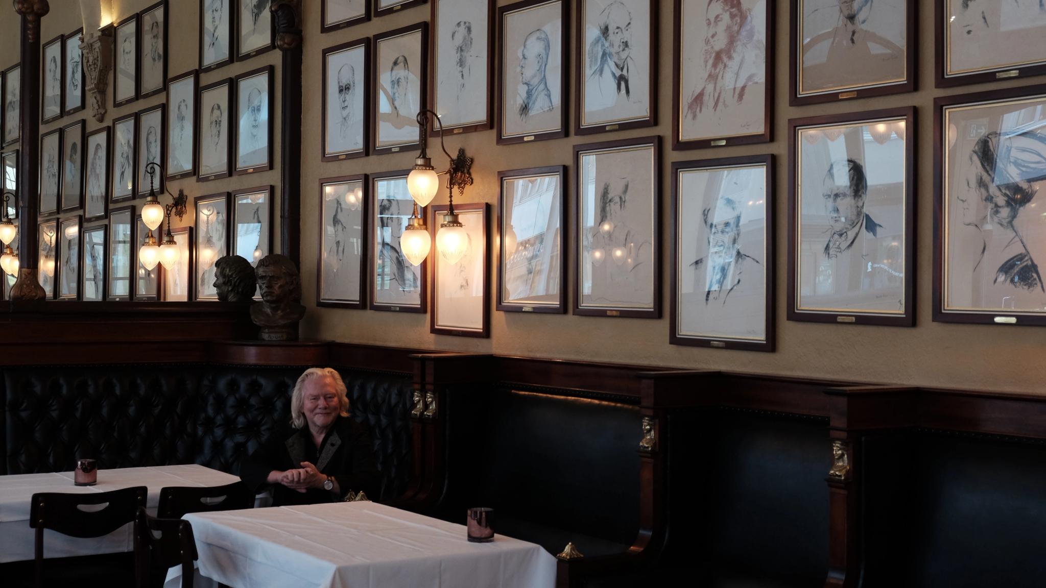 Morten Krogvold at Theatercaféen, Oslo, Eastern Norway