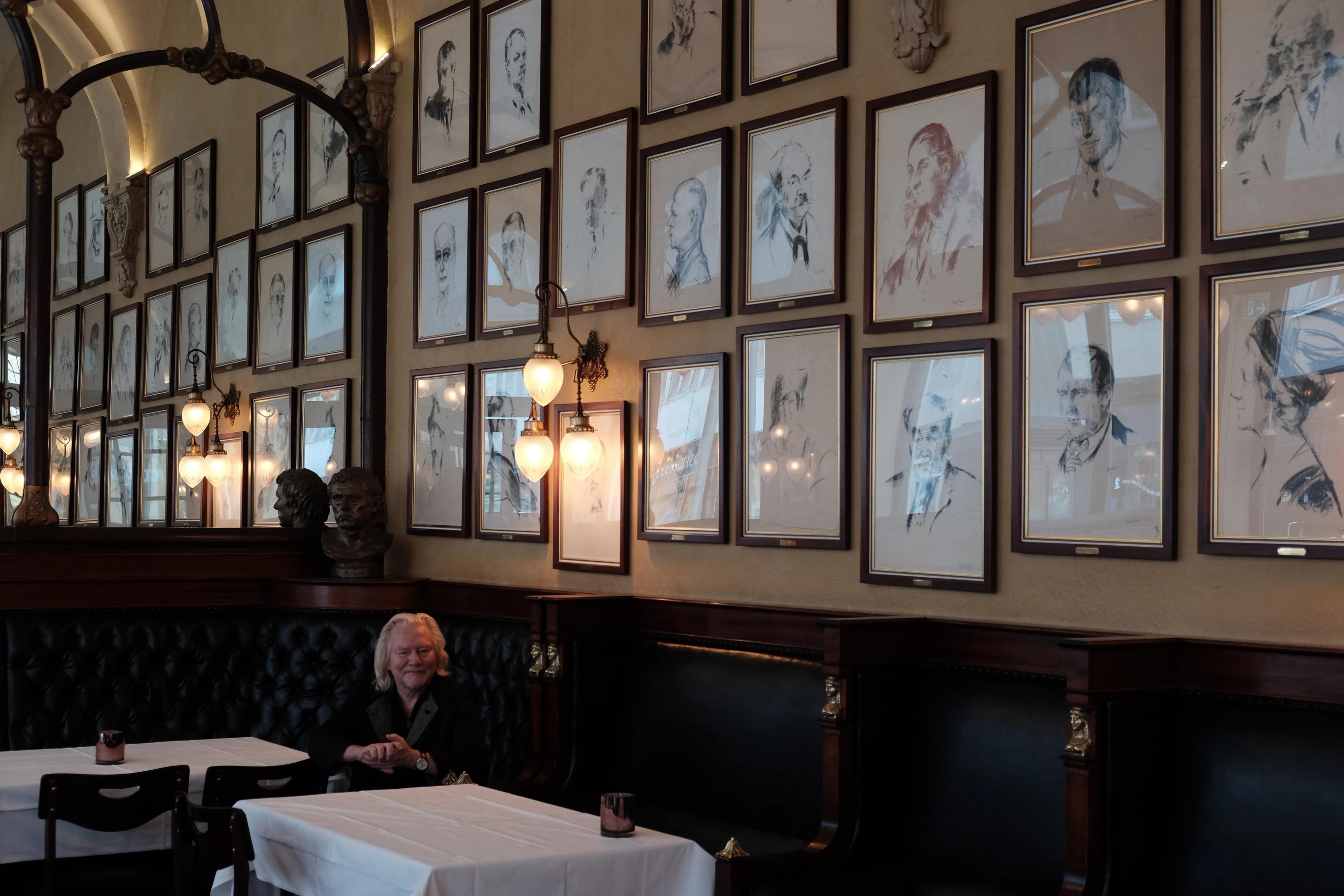 Morten Krogvold at Theatercaféen, Oslo, Eastern Norway