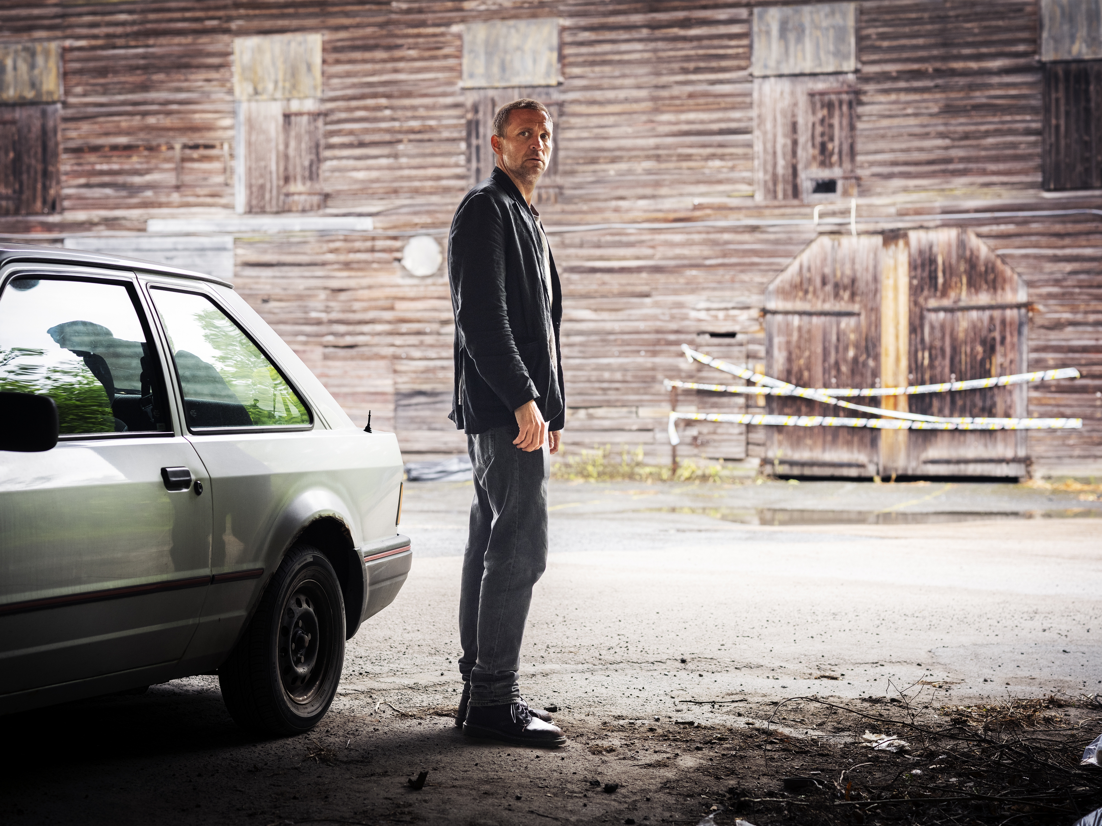 Tobias Santelmann as Harry Hole in the Netflix series