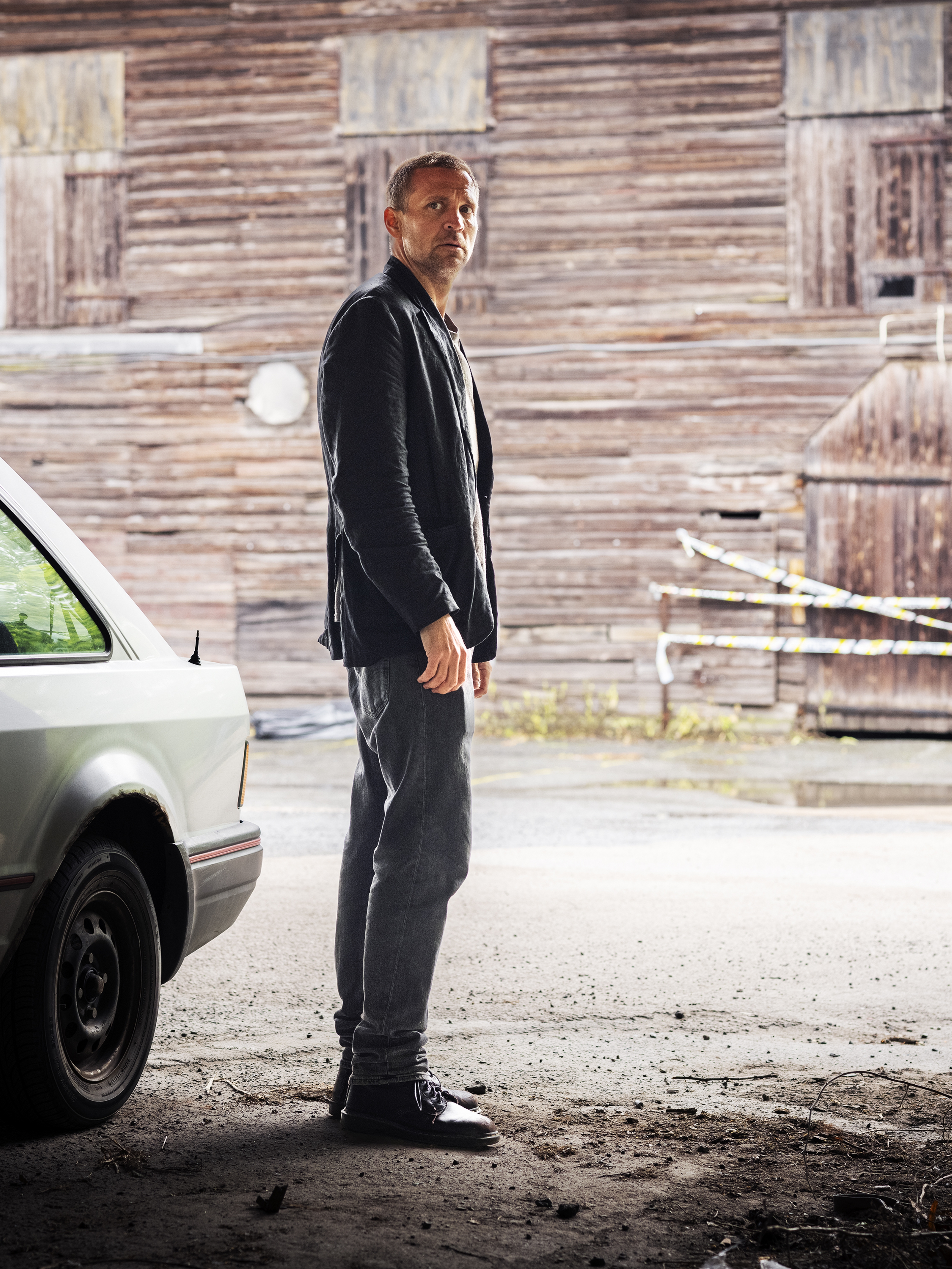 Tobias Santelmann as Harry Hole in the Netflix series