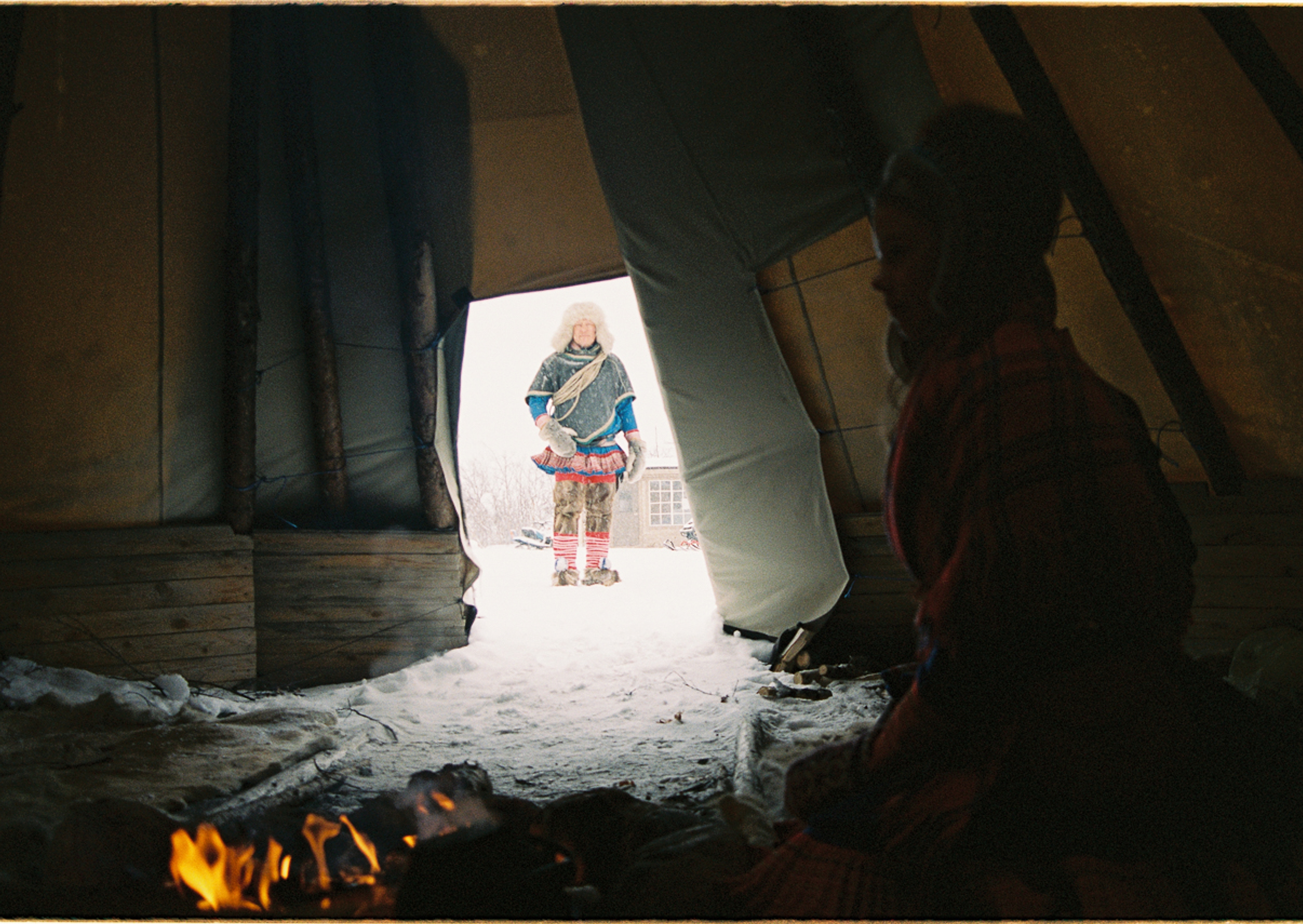 Portrait of the reindeer herder Aslak