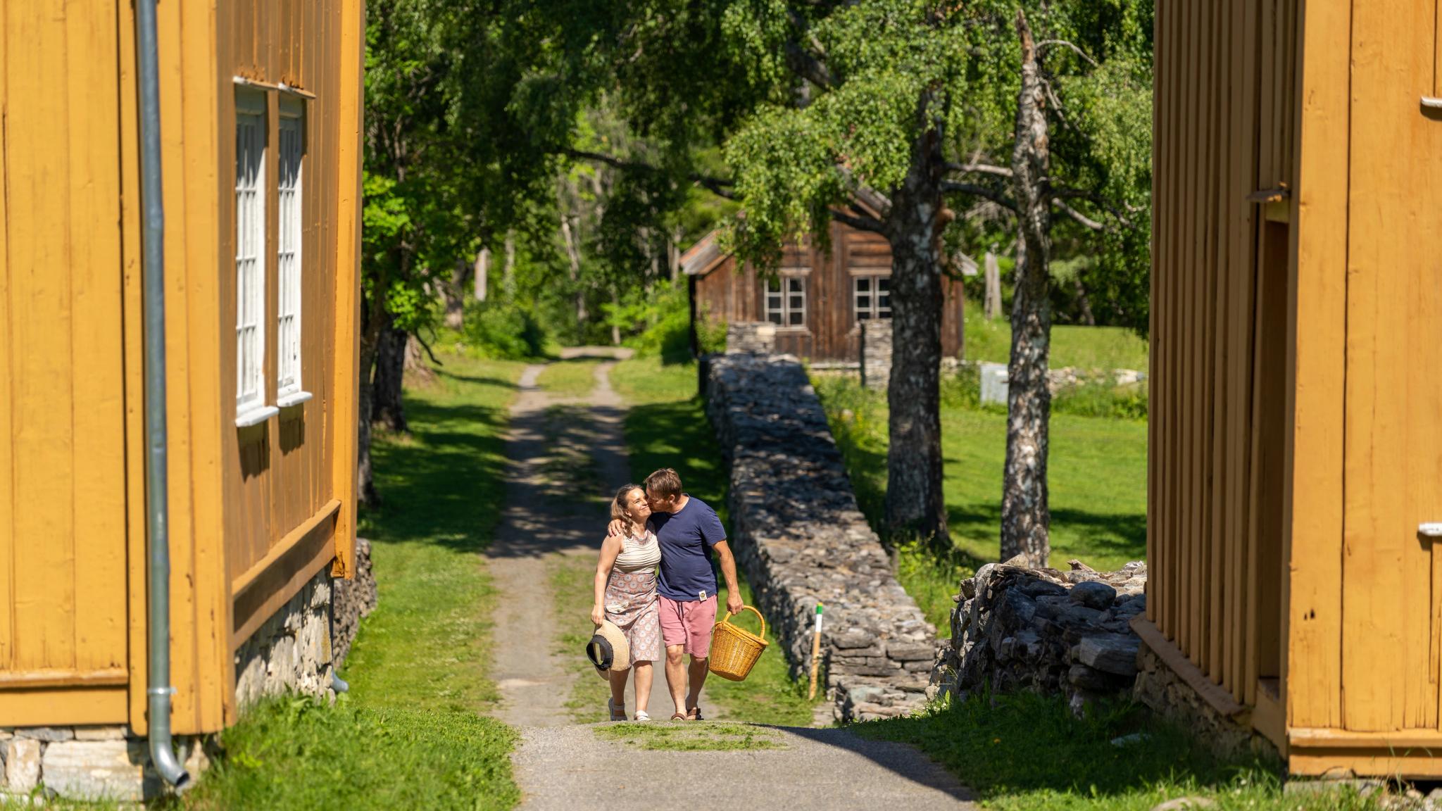 Summer day at Stenberg, Gjøvik
