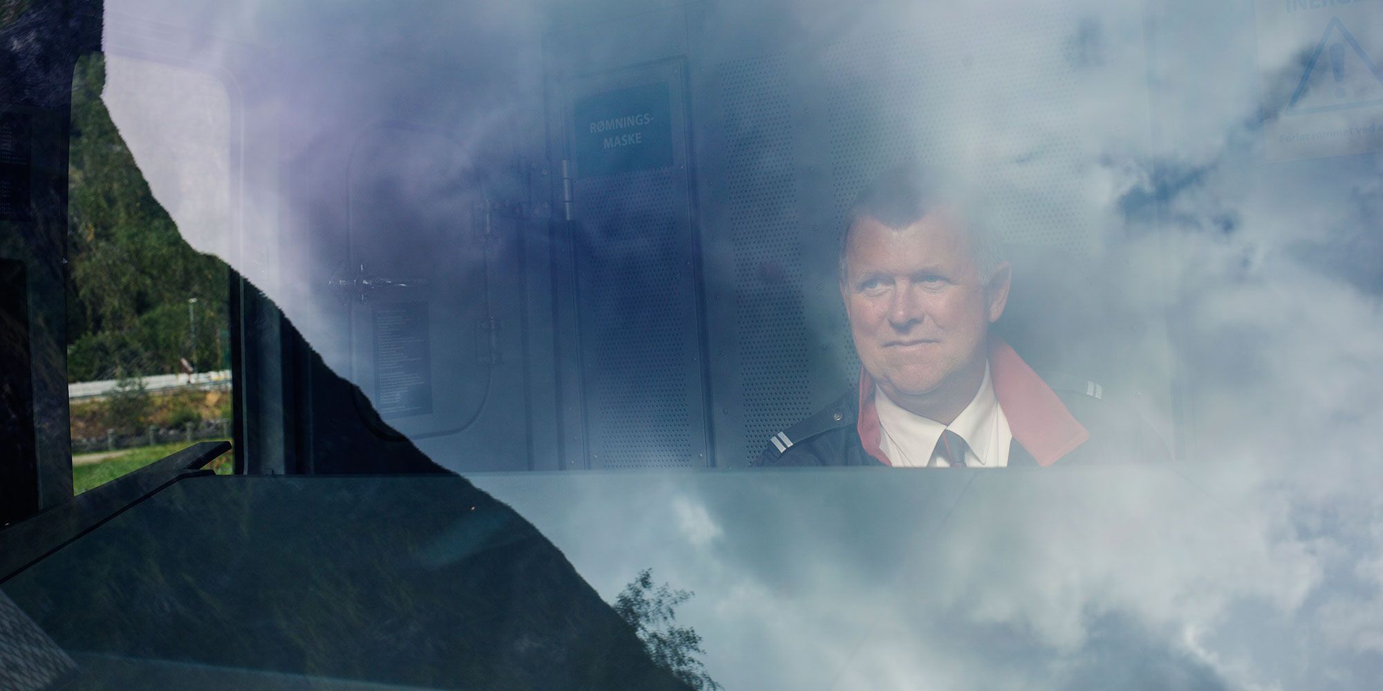 Train driver at the Flåm Railway