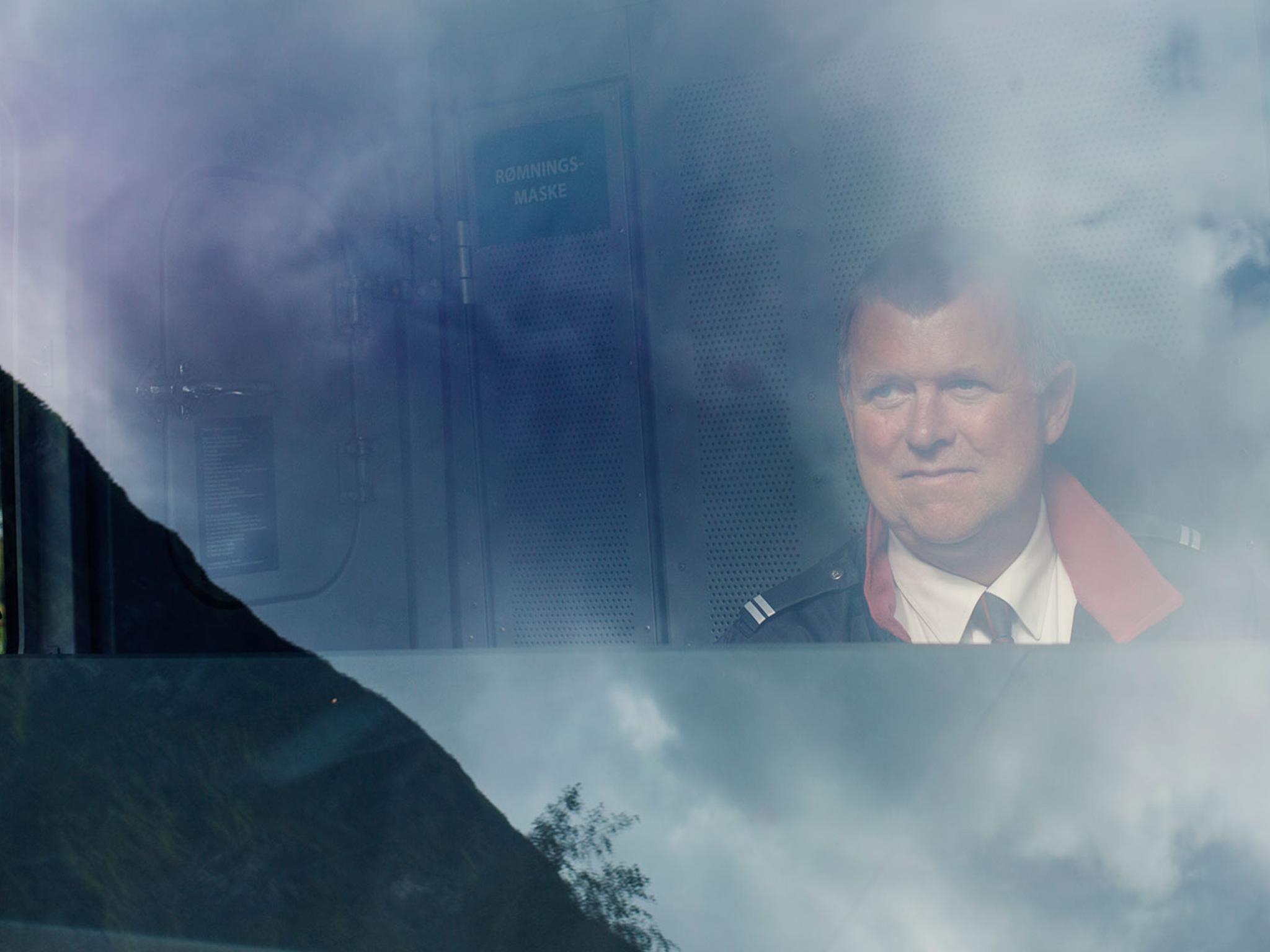 Train driver at the Flåm Railway