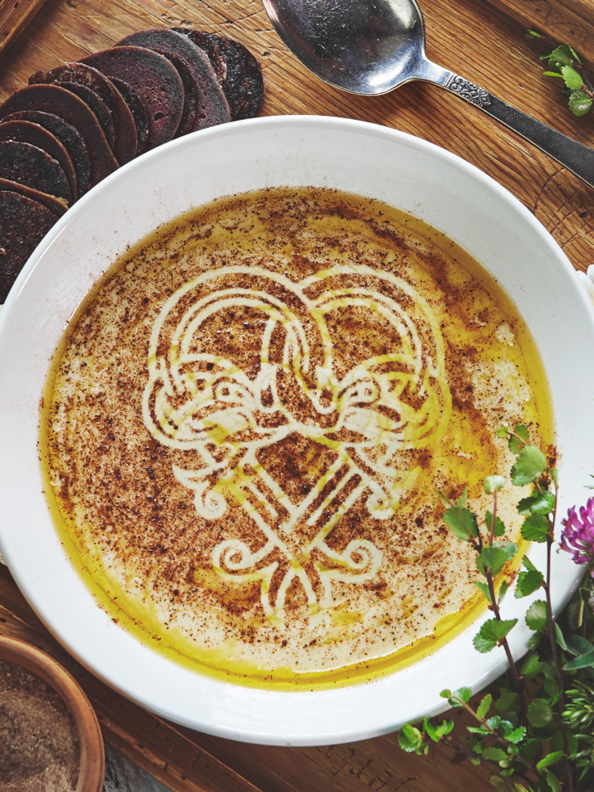 Sour cream porridge from Valdres