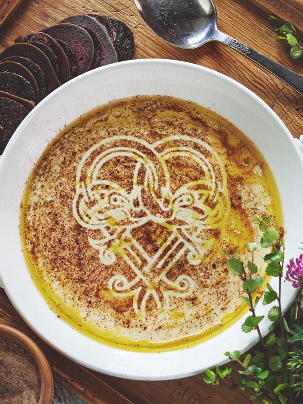 Sour cream porridge from Valdres