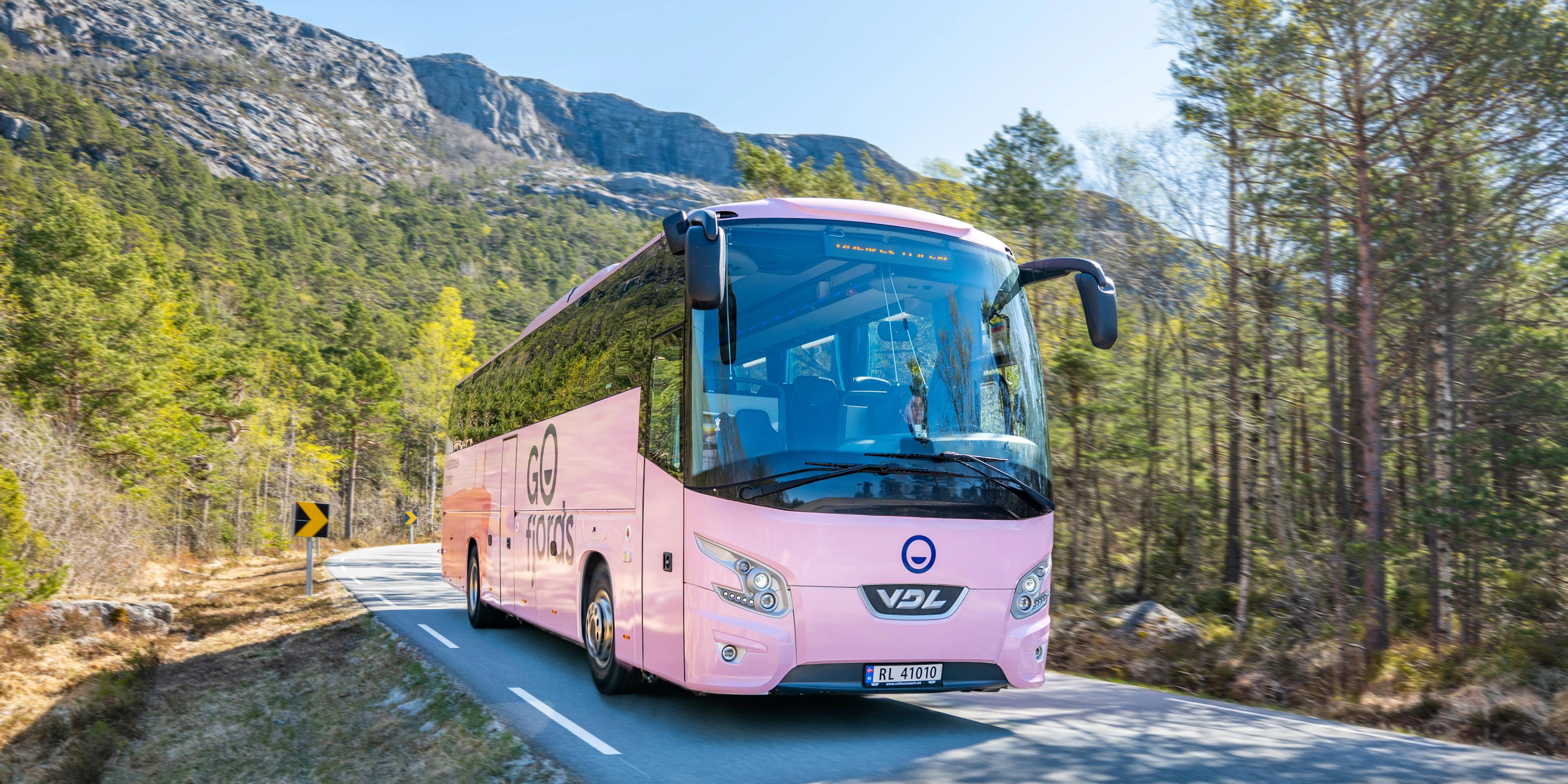 Preikestolen Express Bus by Go Fjords