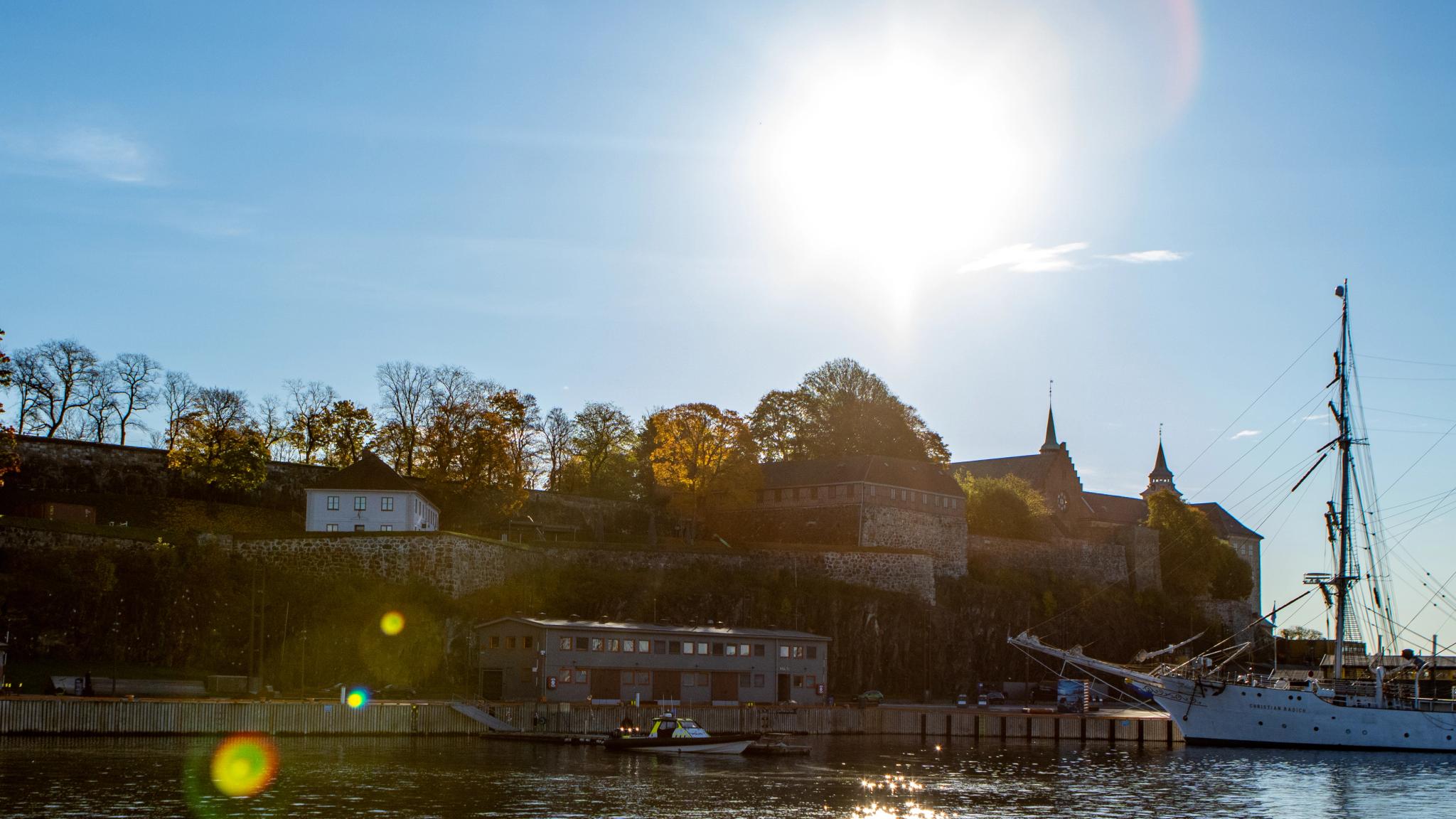 The Akershus fortress in Oslo, Eastern Norway