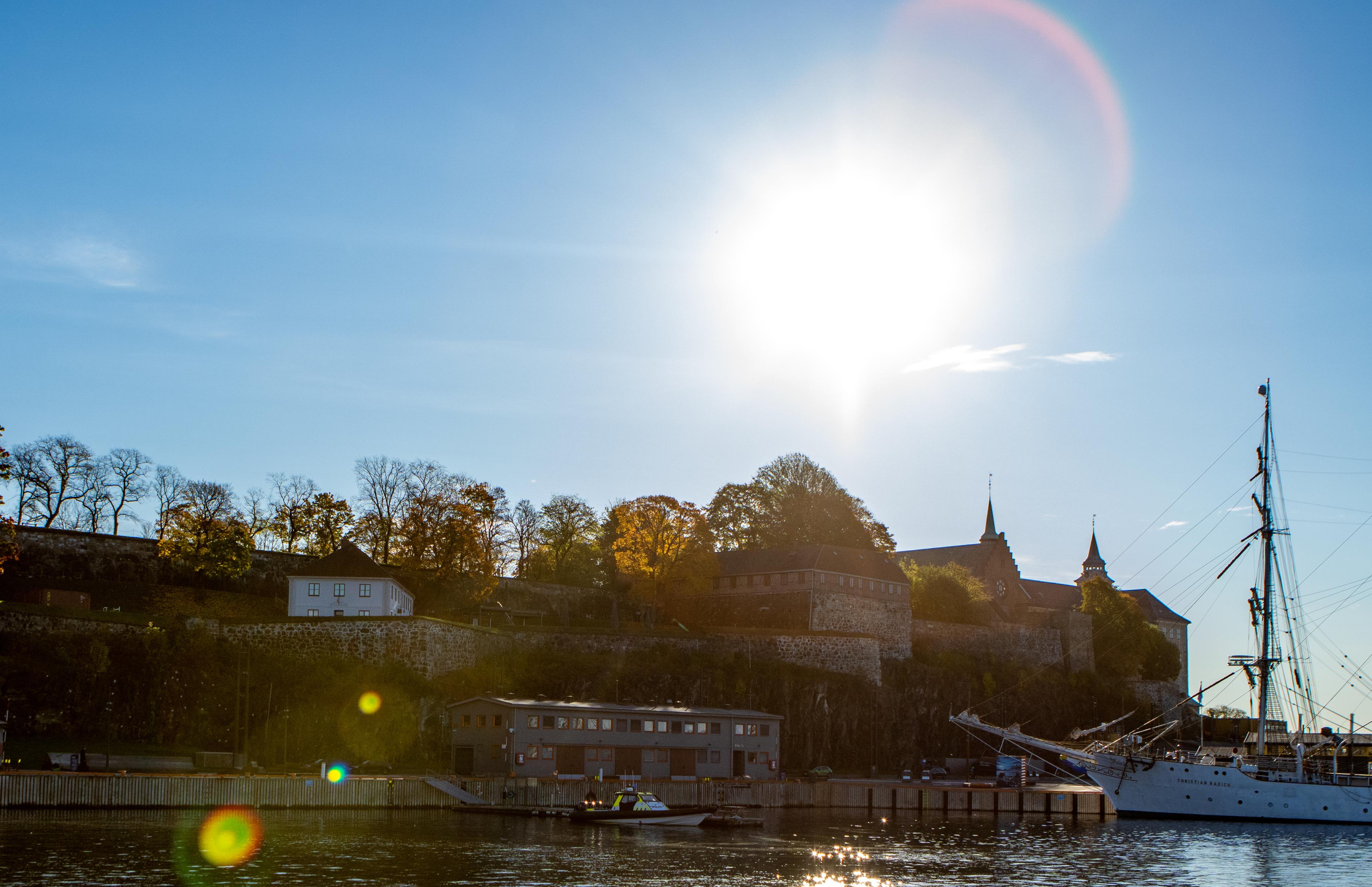 The Akershus fortress in Oslo, Eastern Norway