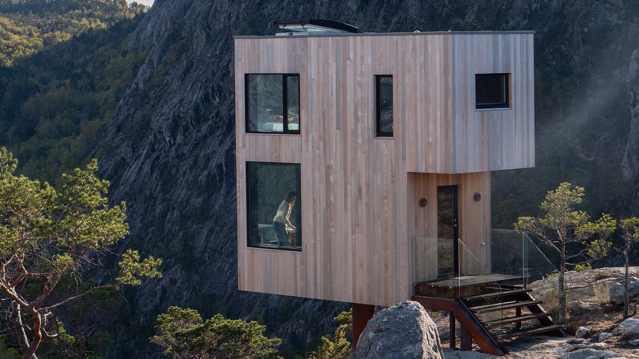 Bolder Sky Lodges dans le comté de Rogaland, en Norvège les Fjords